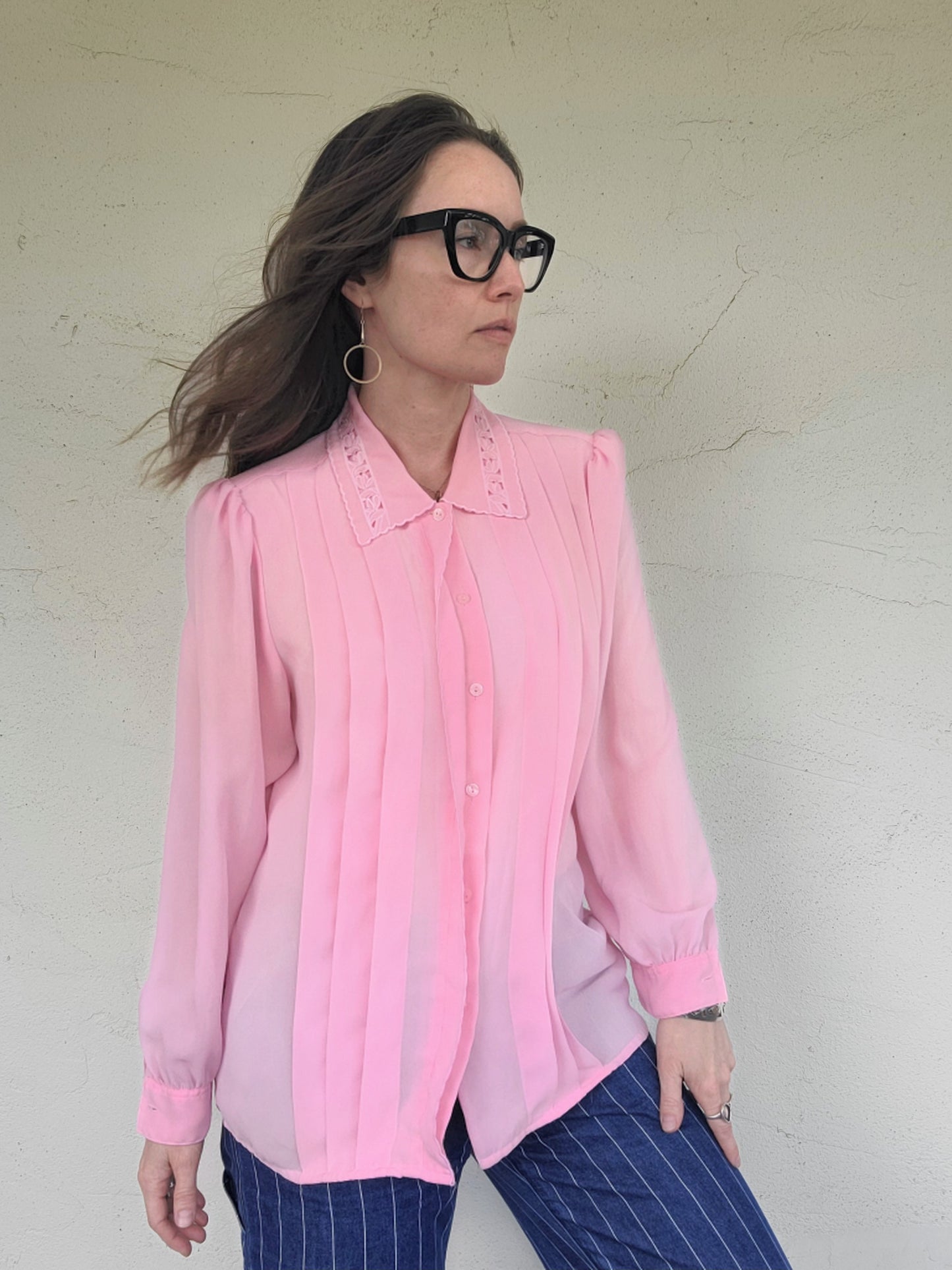 The Bubblegum Princess 80s Blouse M/L