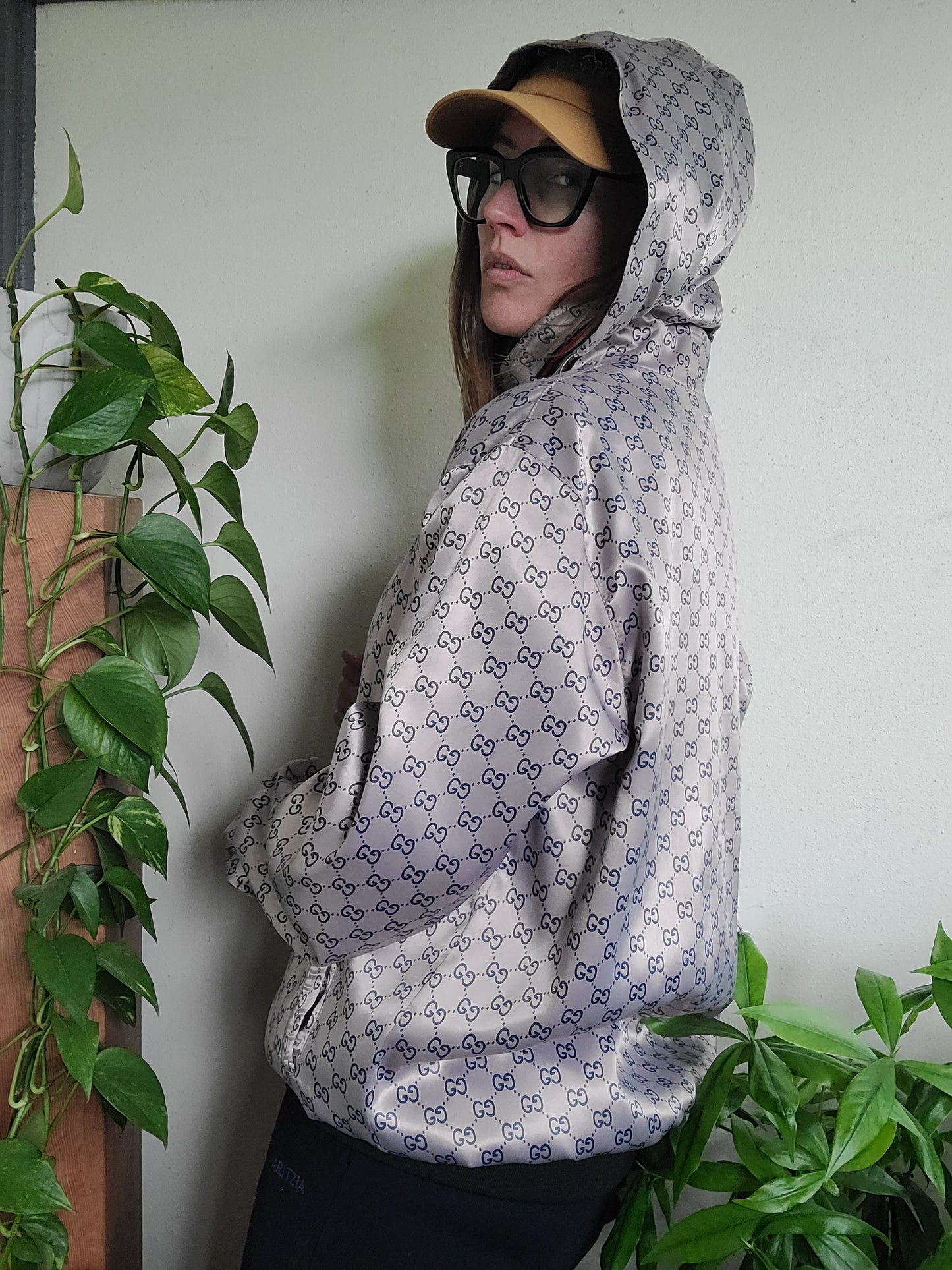 2007 Gucci Monogram Windbreaker Mens XXXL