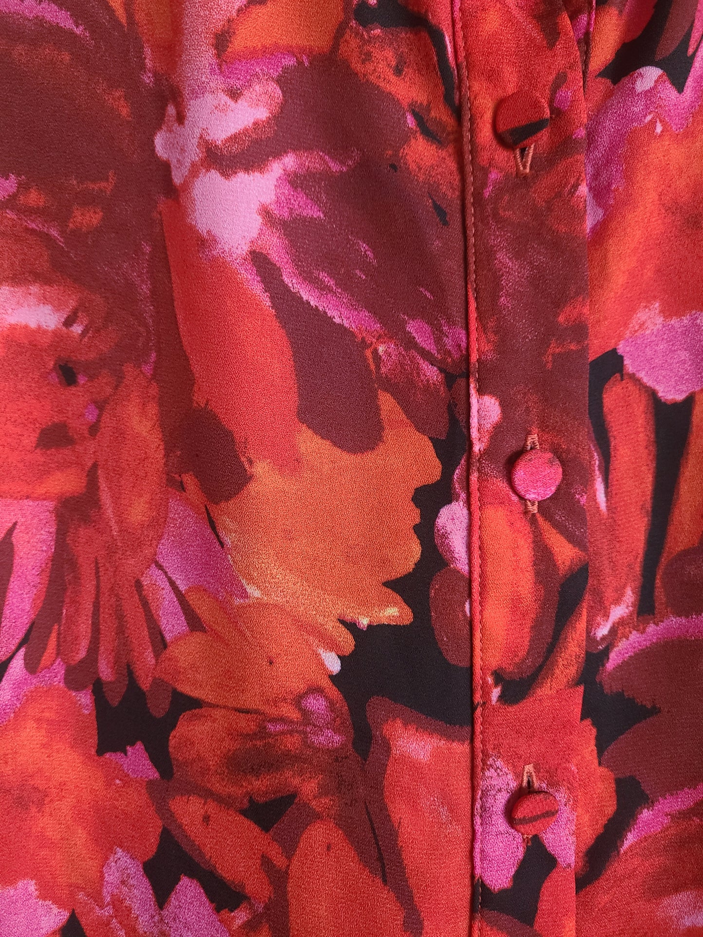 The Fiona Preloved Floral Blouse M