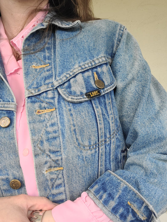 The LEE Riders Vintage 80s Denim Jacket S/M