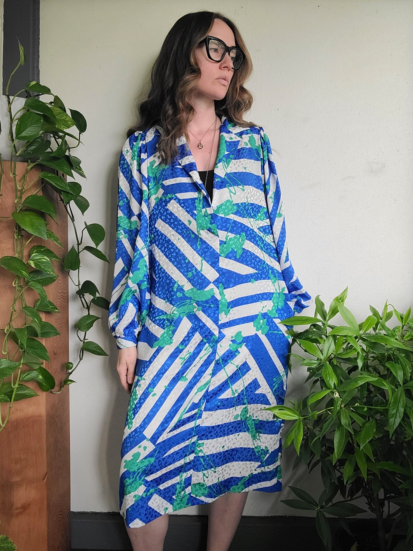 The Brooke Vintage 1970s Dress by Robert Janan M