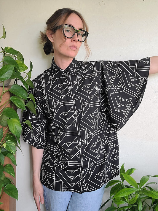 The Winged Mathematician Preloved Blouse by Ralph Lauren M