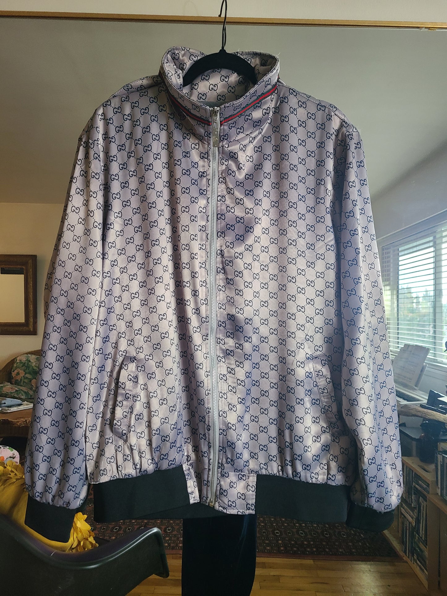 2007 Gucci Monogram Windbreaker Mens XXXL