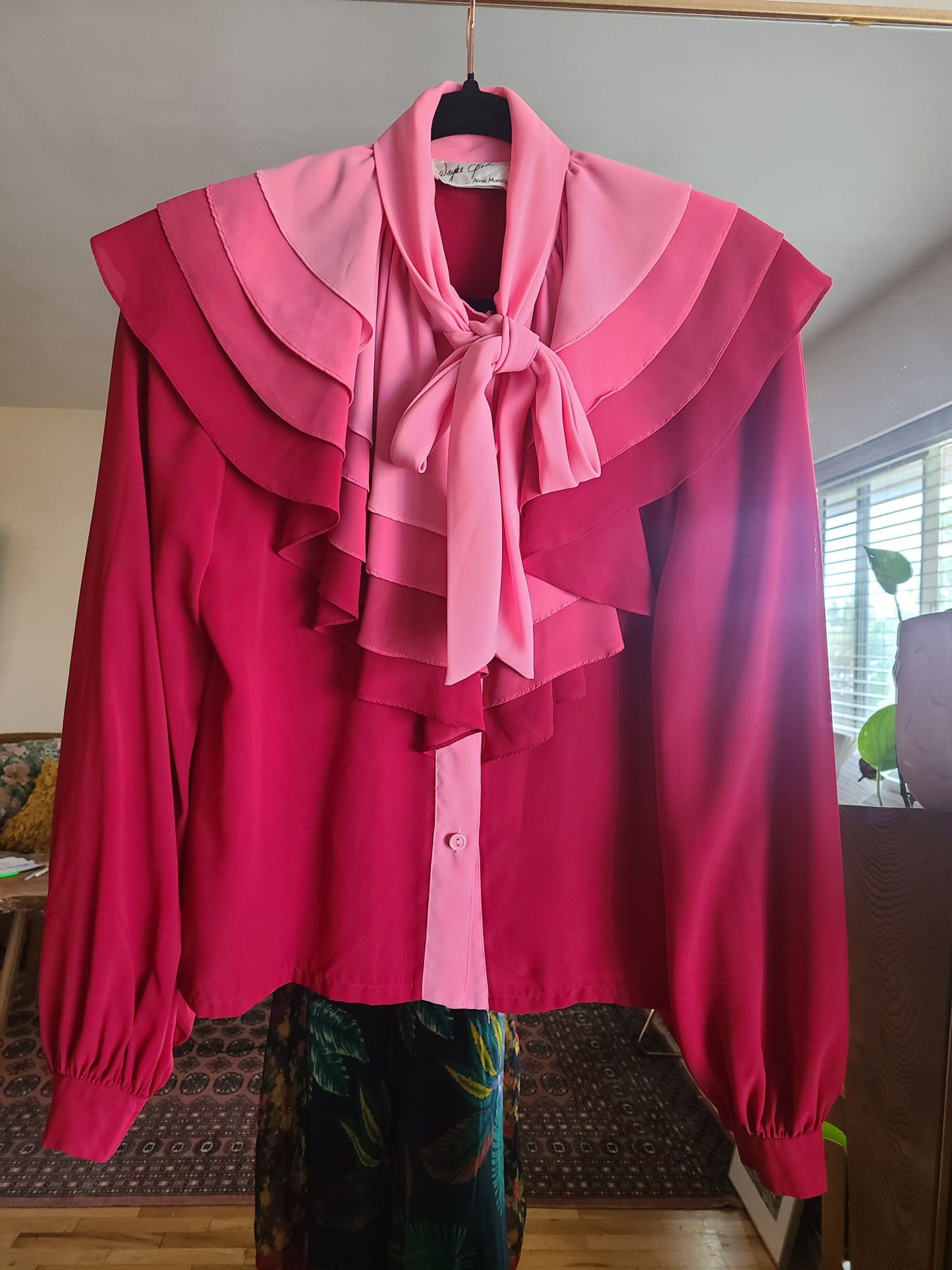 The Sweetheart Vintage Layered Blouse by Wayne Clarke S/M