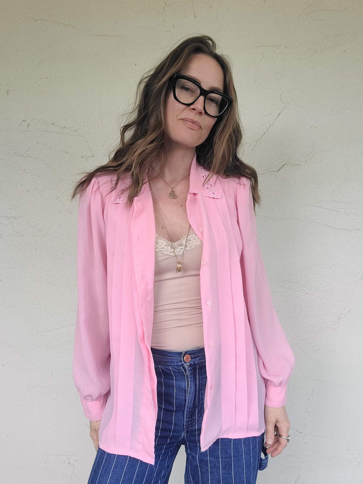 The Bubblegum Princess 80s Blouse M/L