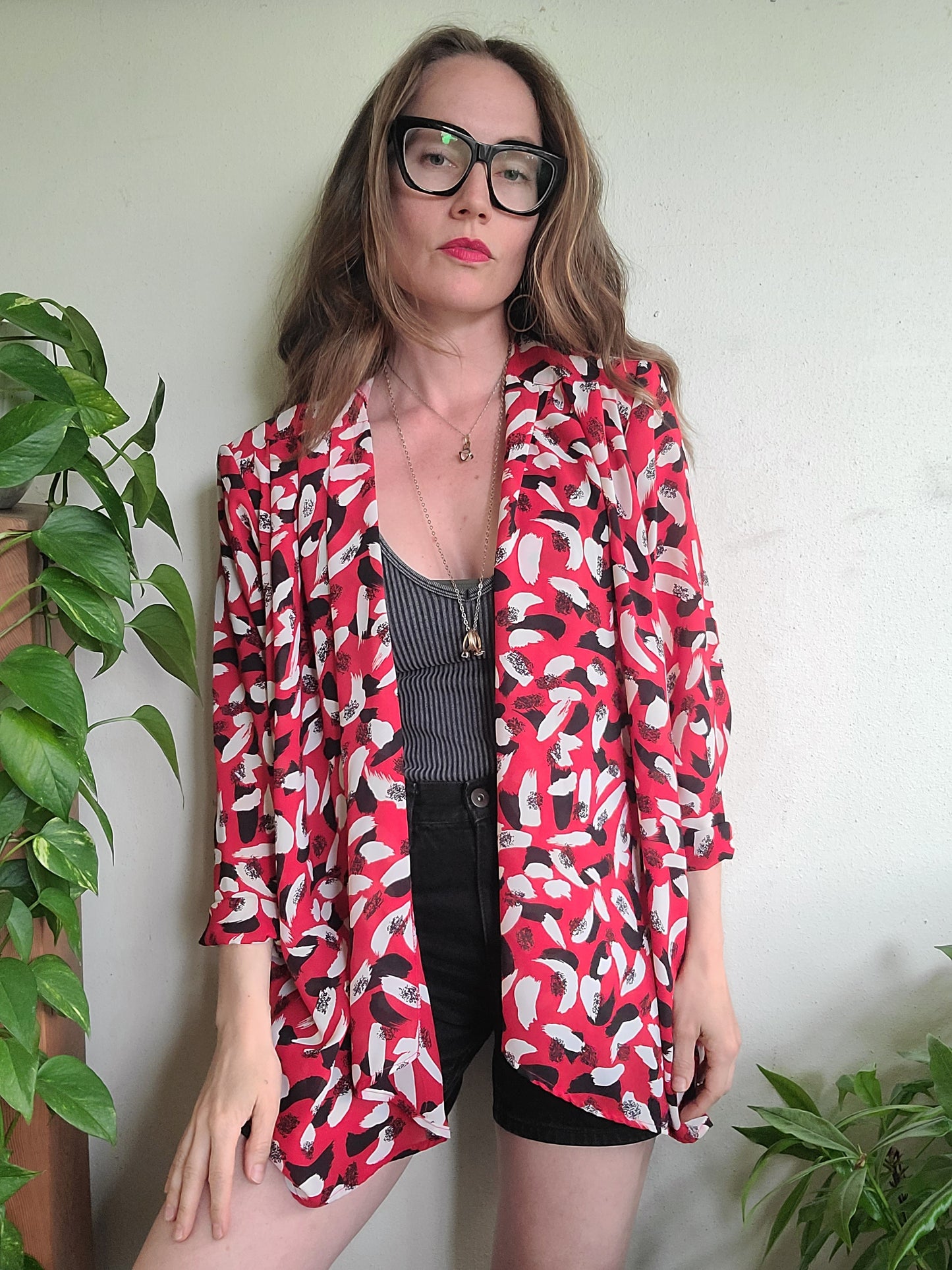 The Marjorie Hamilton Paint Splatter Blouse L