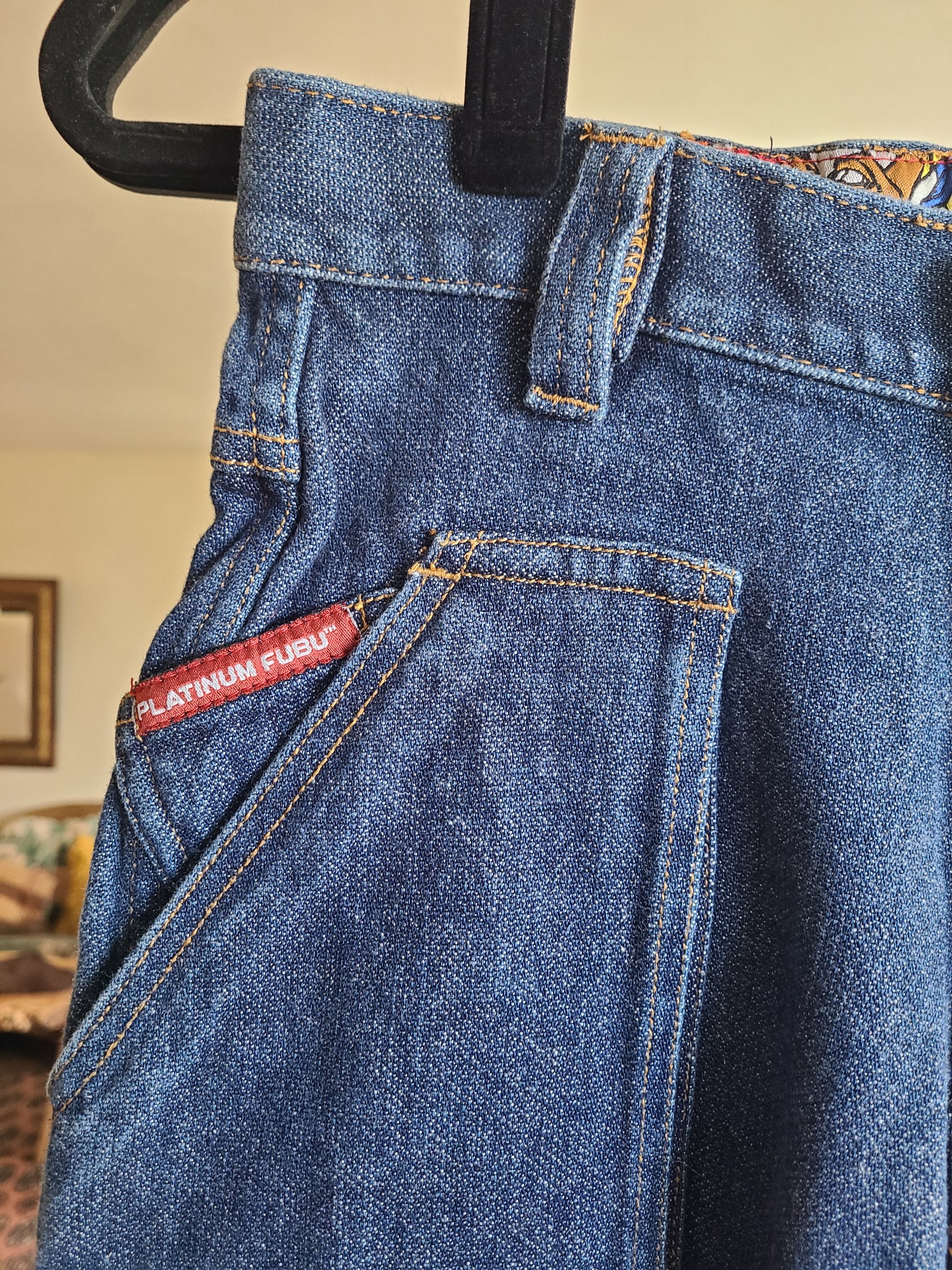 Vintage 90s FUBU Special Edition Fat Albert Jeans 26 x 27