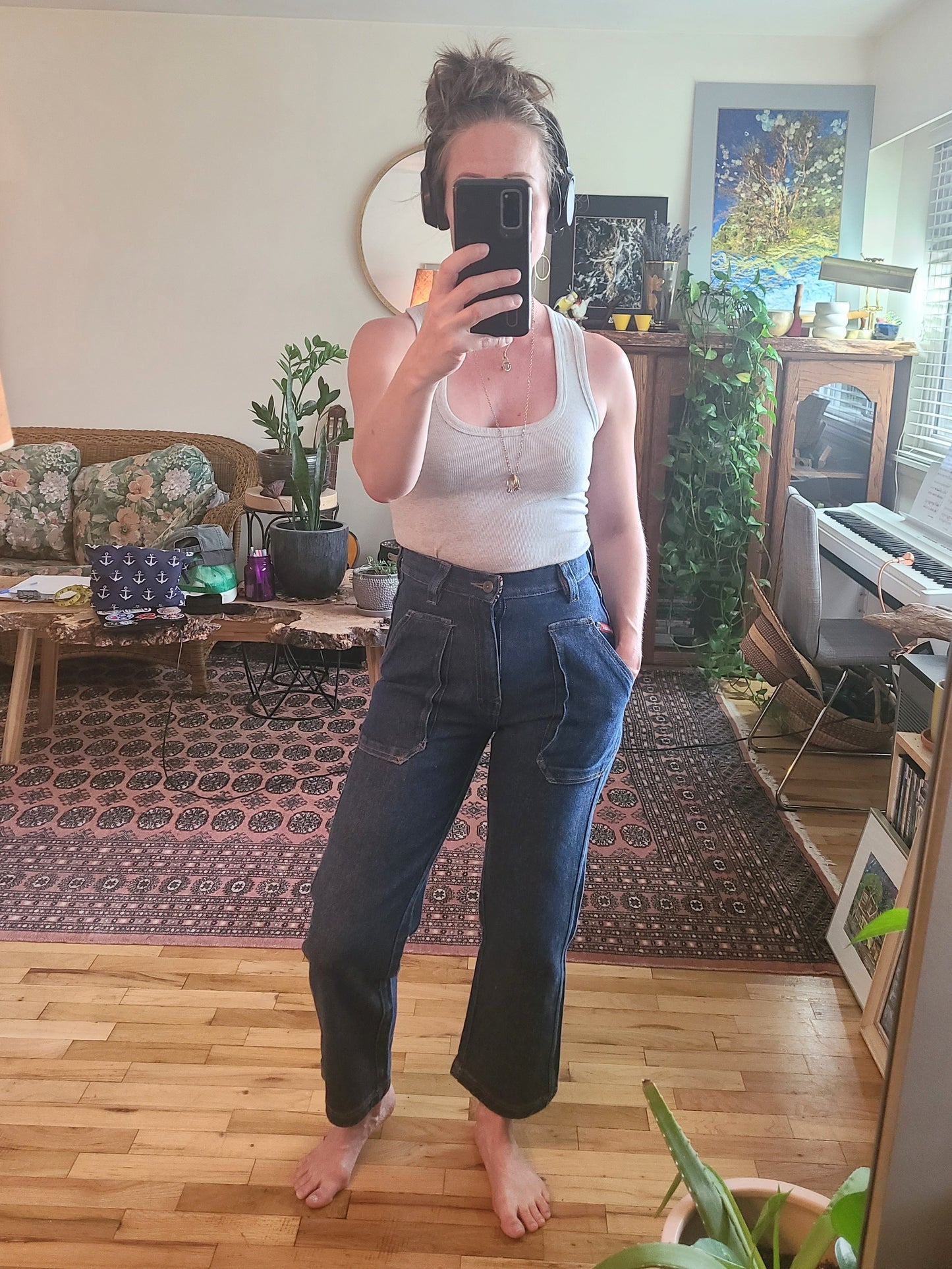 Vintage 90s FUBU Special Edition Fat Albert Jeans 26 x 27
