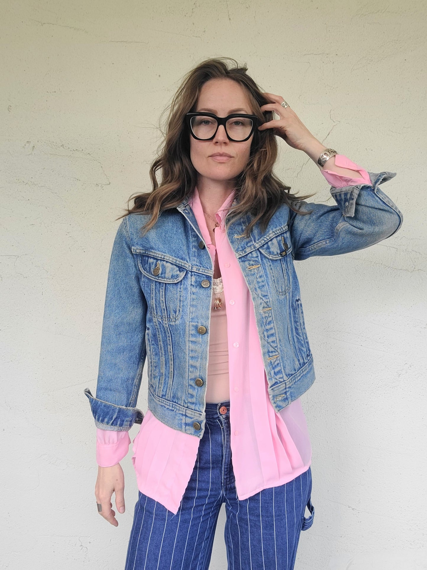 The LEE Riders Vintage 80s Denim Jacket S/M