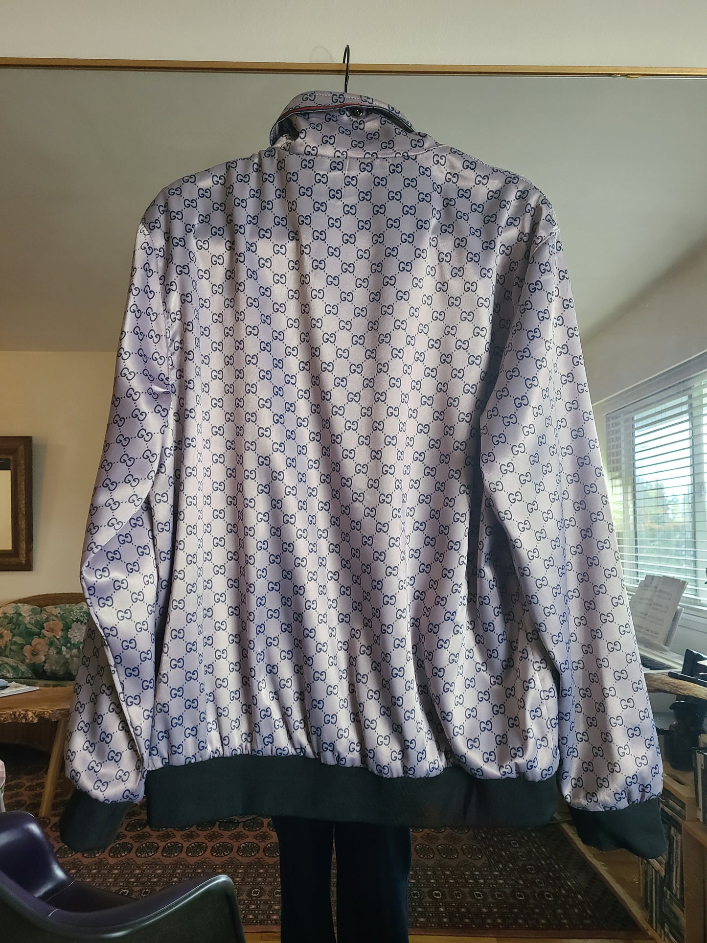 2007 Gucci Monogram Windbreaker Mens XXXL
