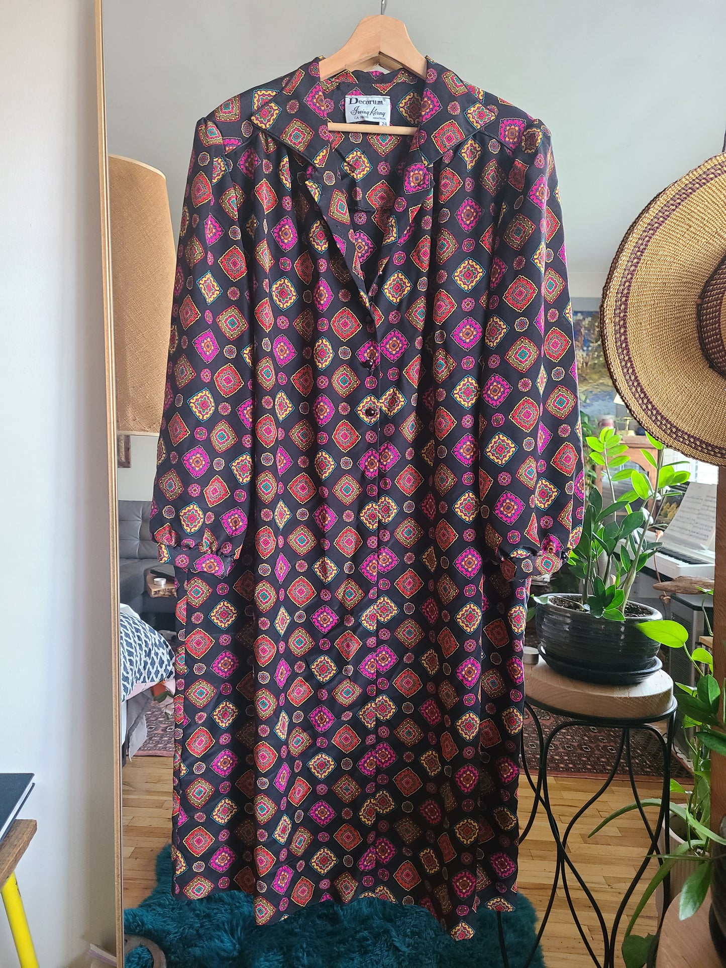 The Marvelous Maria Vintage 1970s Dress 3XL