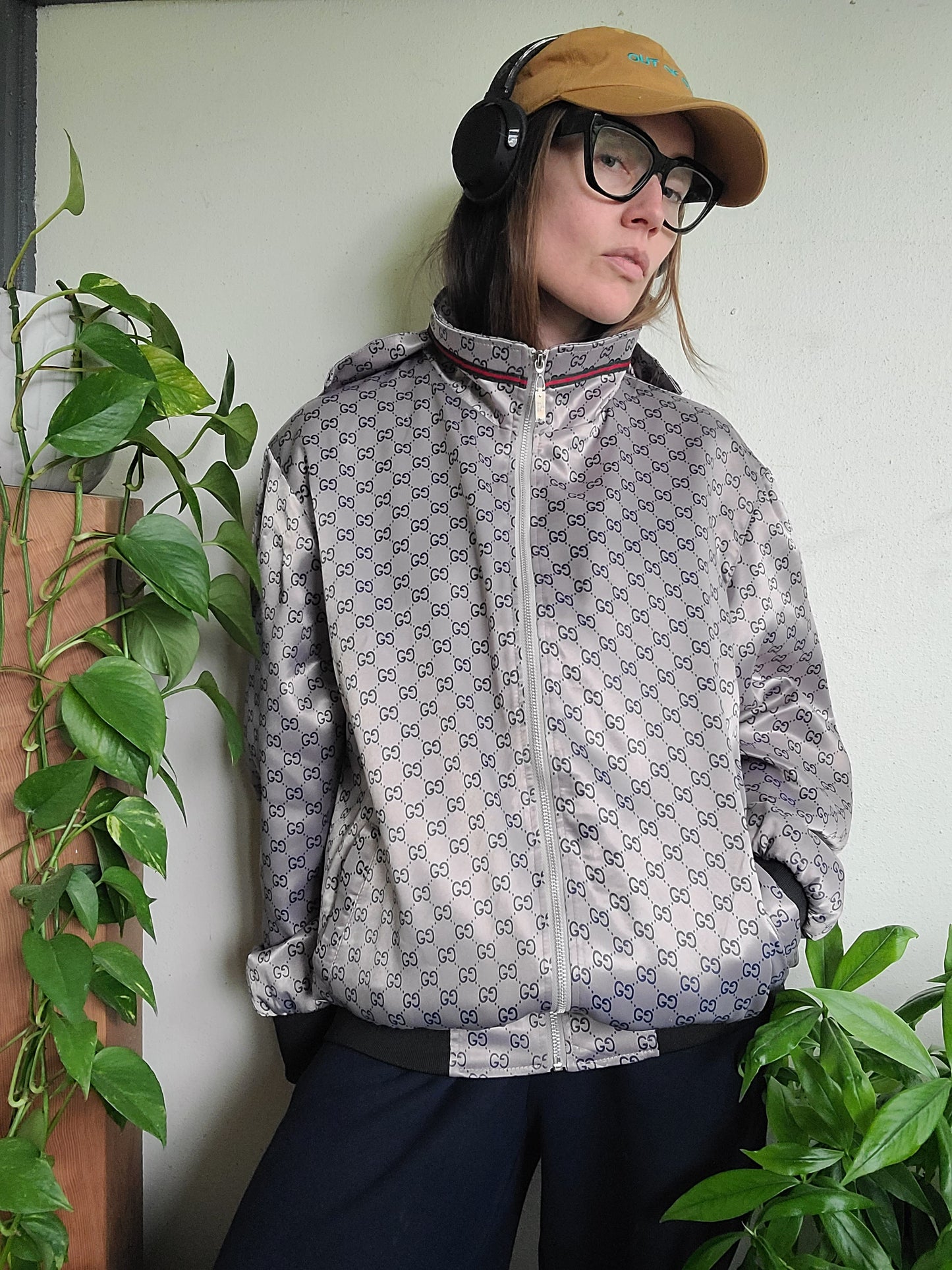 2007 Gucci Monogram Windbreaker Mens XXXL