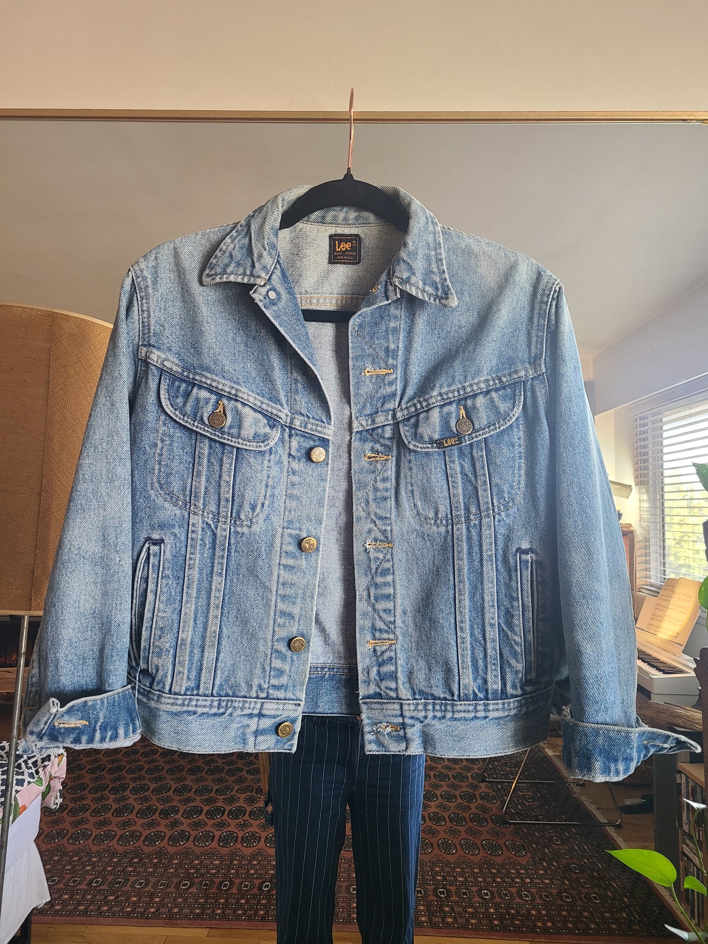 The LEE Riders Vintage 80s Denim Jacket S/M