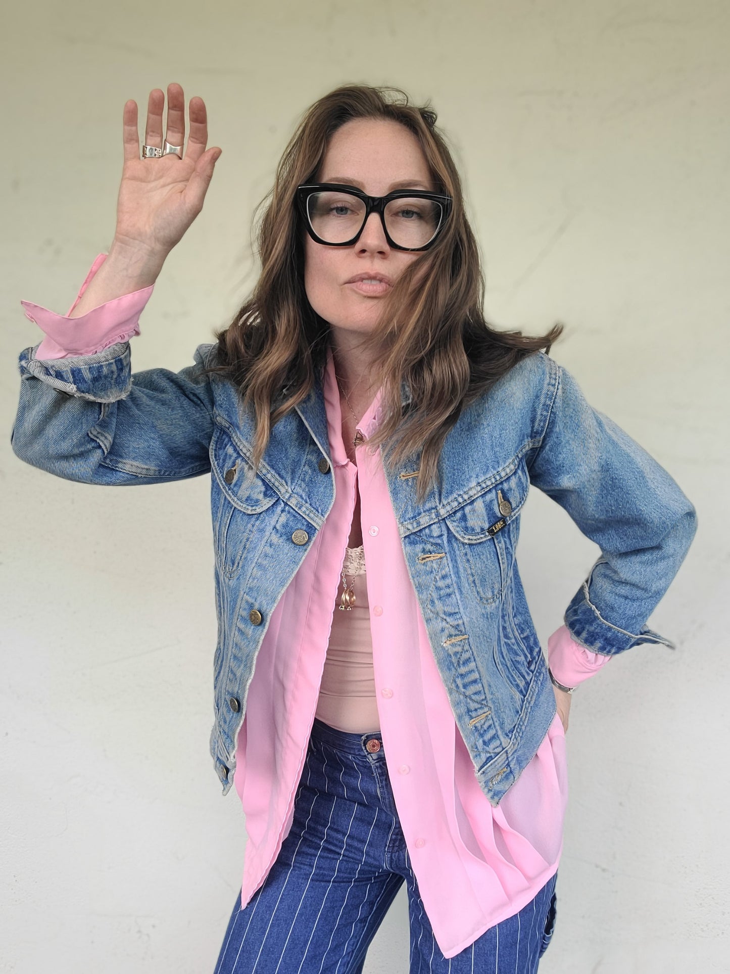 The LEE Riders Vintage 80s Denim Jacket S/M