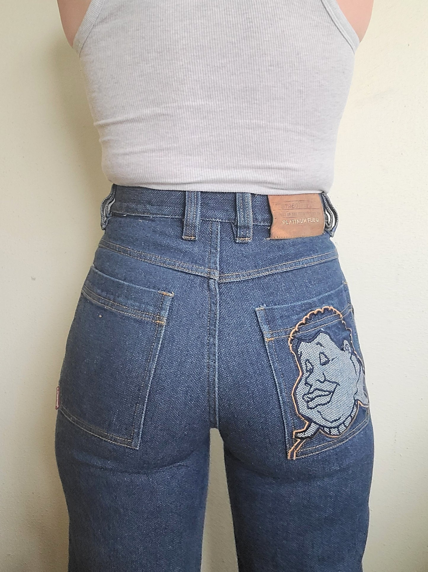 Vintage 90s FUBU Special Edition Fat Albert Jeans 26 x 27