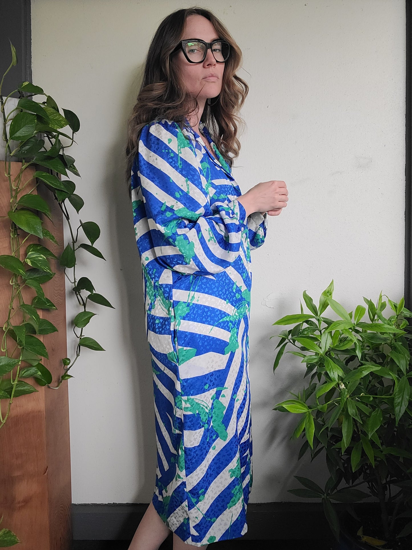 The Brooke Vintage 1970s Dress by Robert Janan M