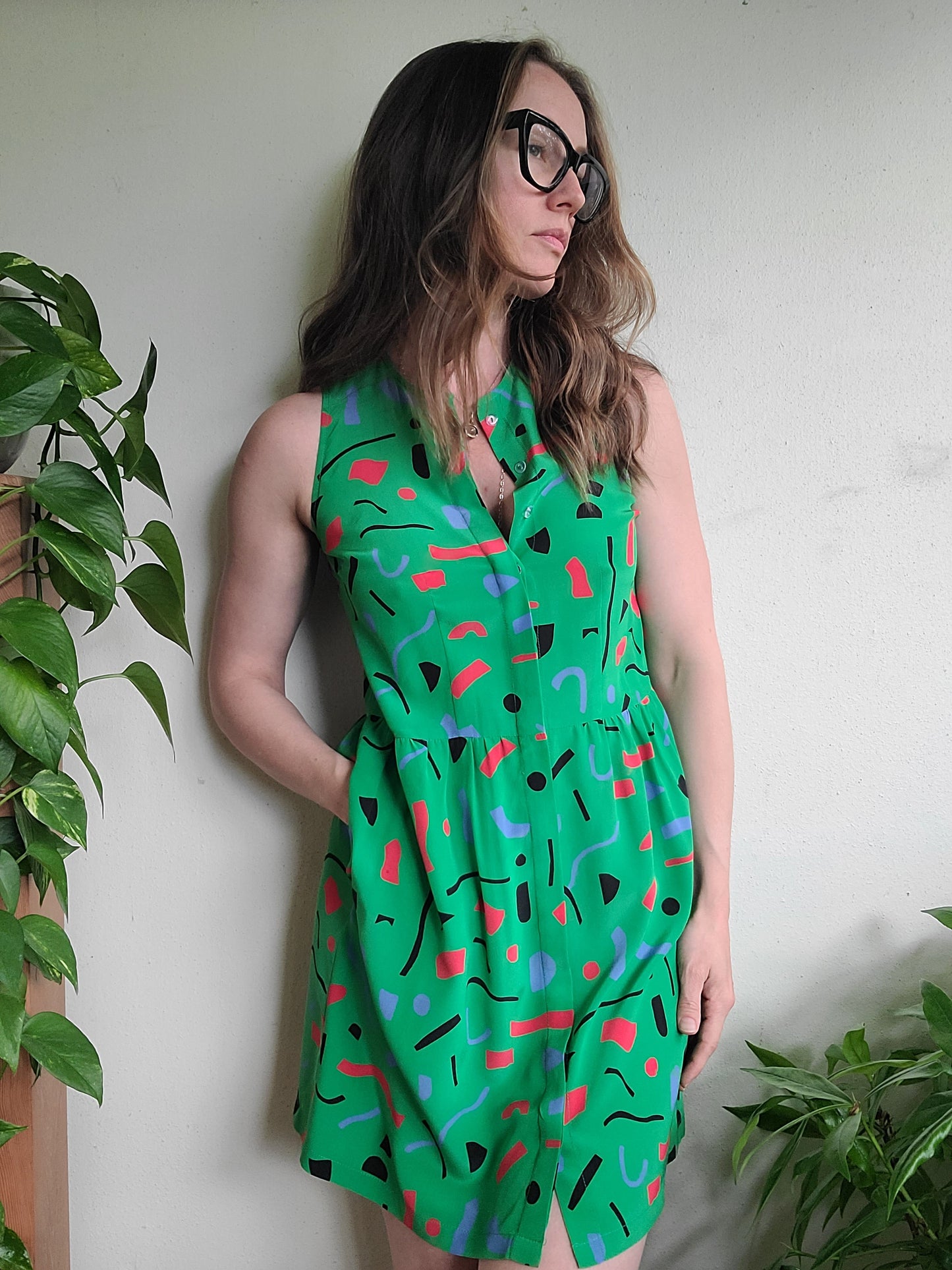 The Gretchen Mini Silk Dress by Dusen Dusen XS