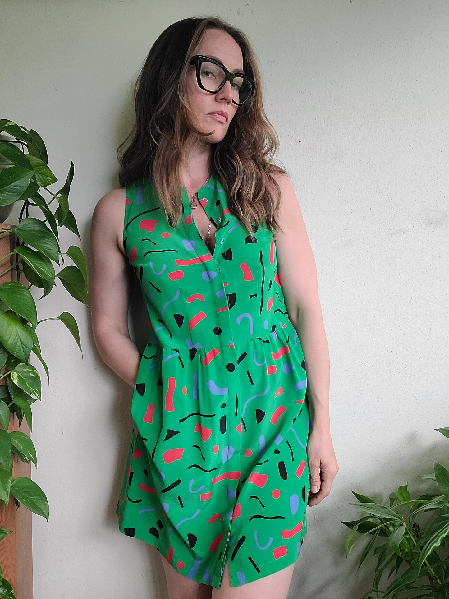 The Gretchen Mini Silk Dress by Dusen Dusen XS