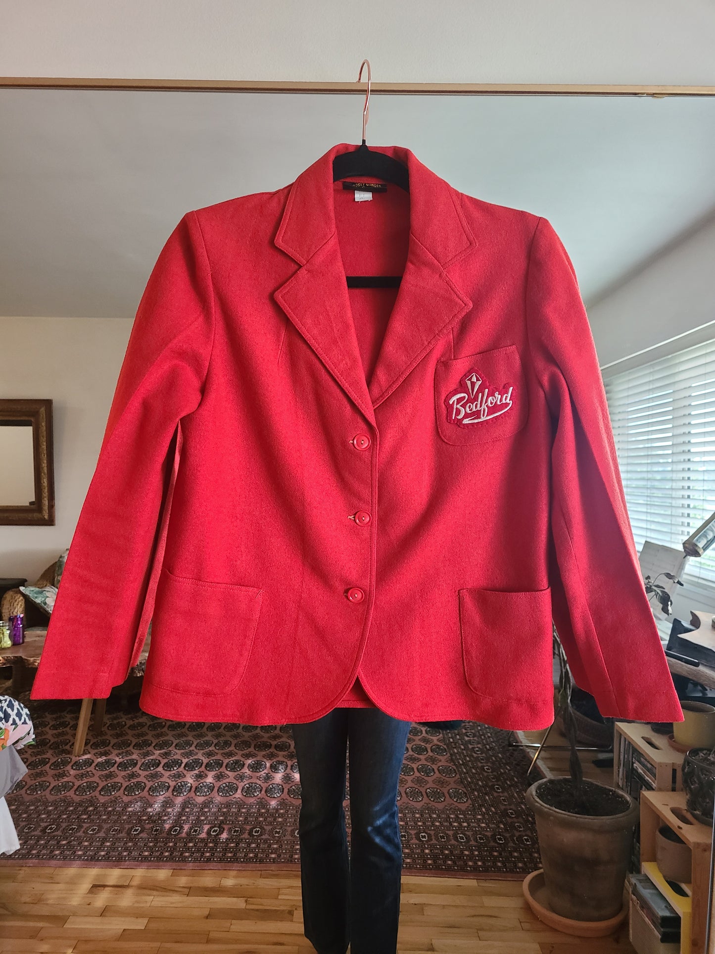 The Melton 1950s Vintage Bedford Boarding School Blazer XS-S