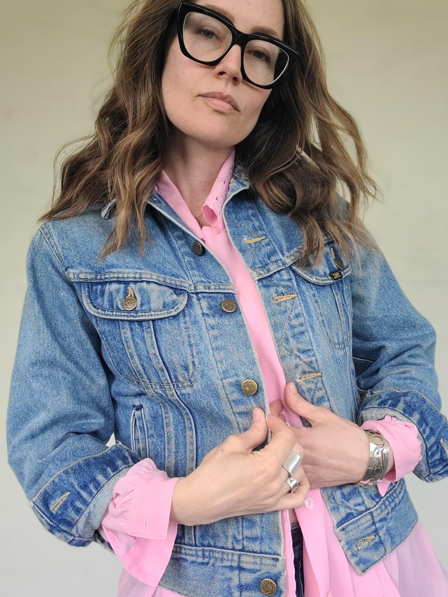 The LEE Riders Vintage 80s Denim Jacket S/M