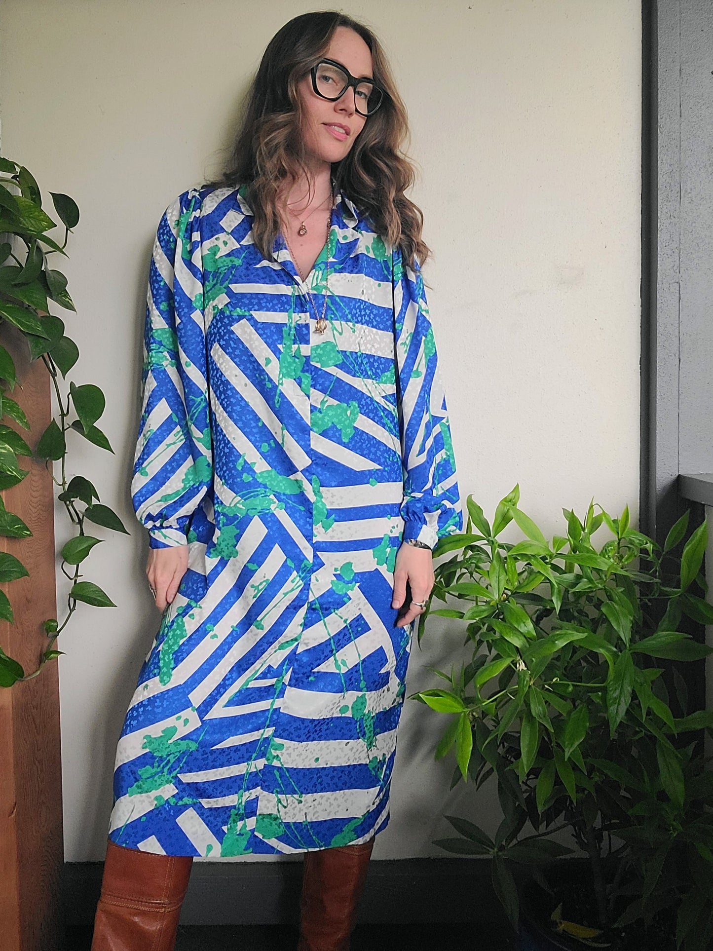 The Brooke Vintage 1970s Dress by Robert Janan M
