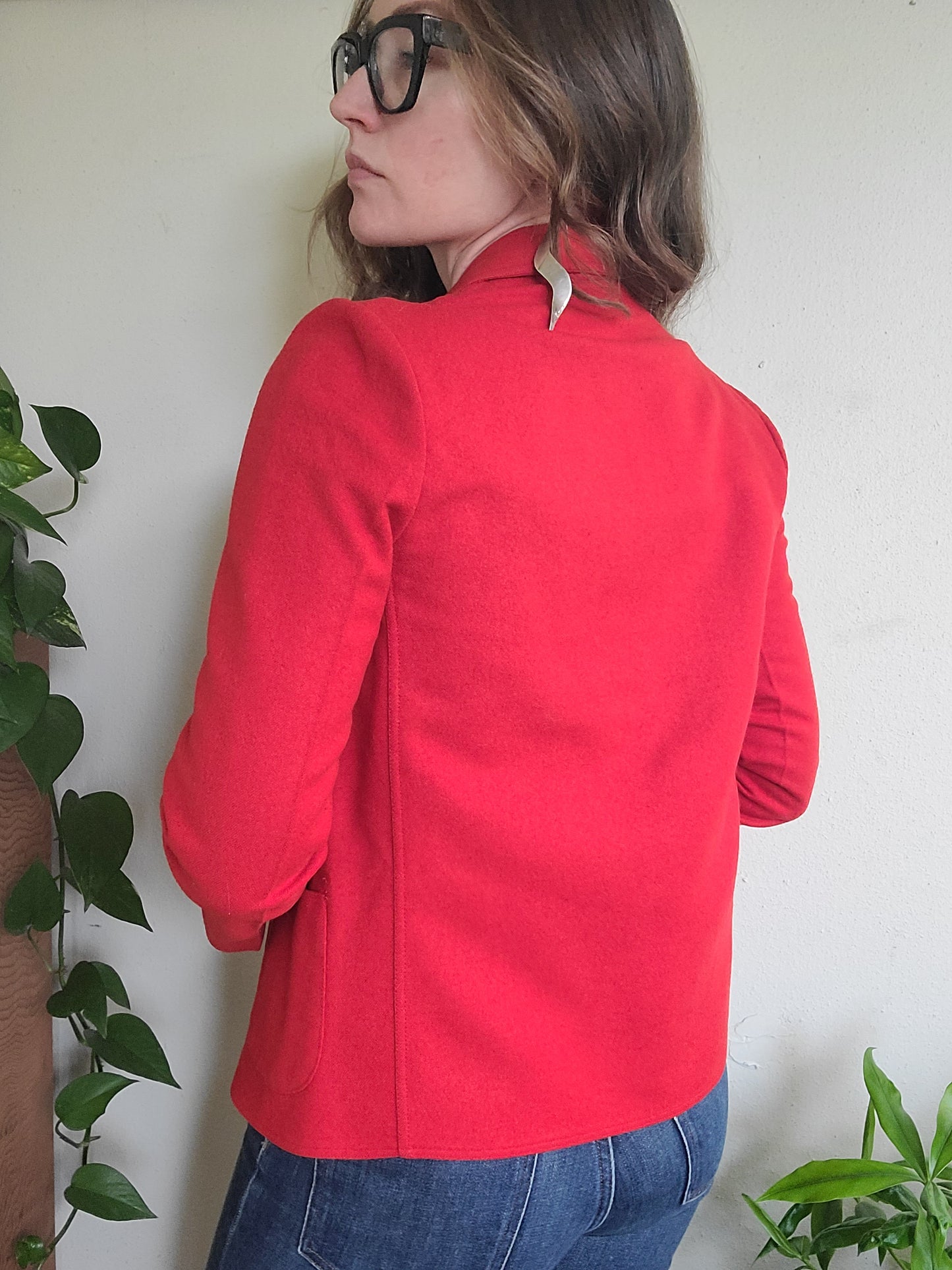 The Melton 1950s Vintage Bedford Boarding School Blazer XS-S