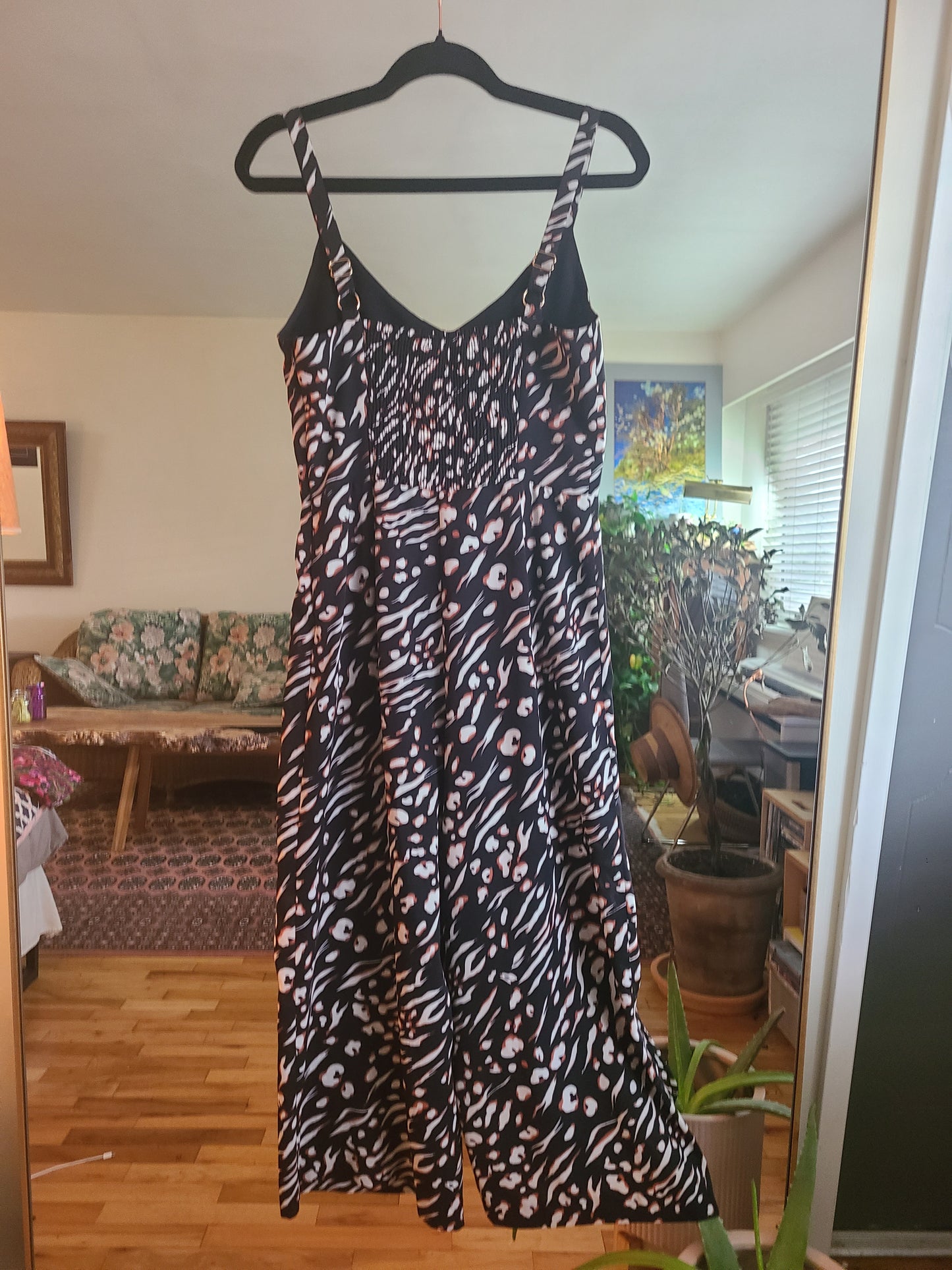 The Preloved Reverse Cheetah Jumpsuit by Heartloom S