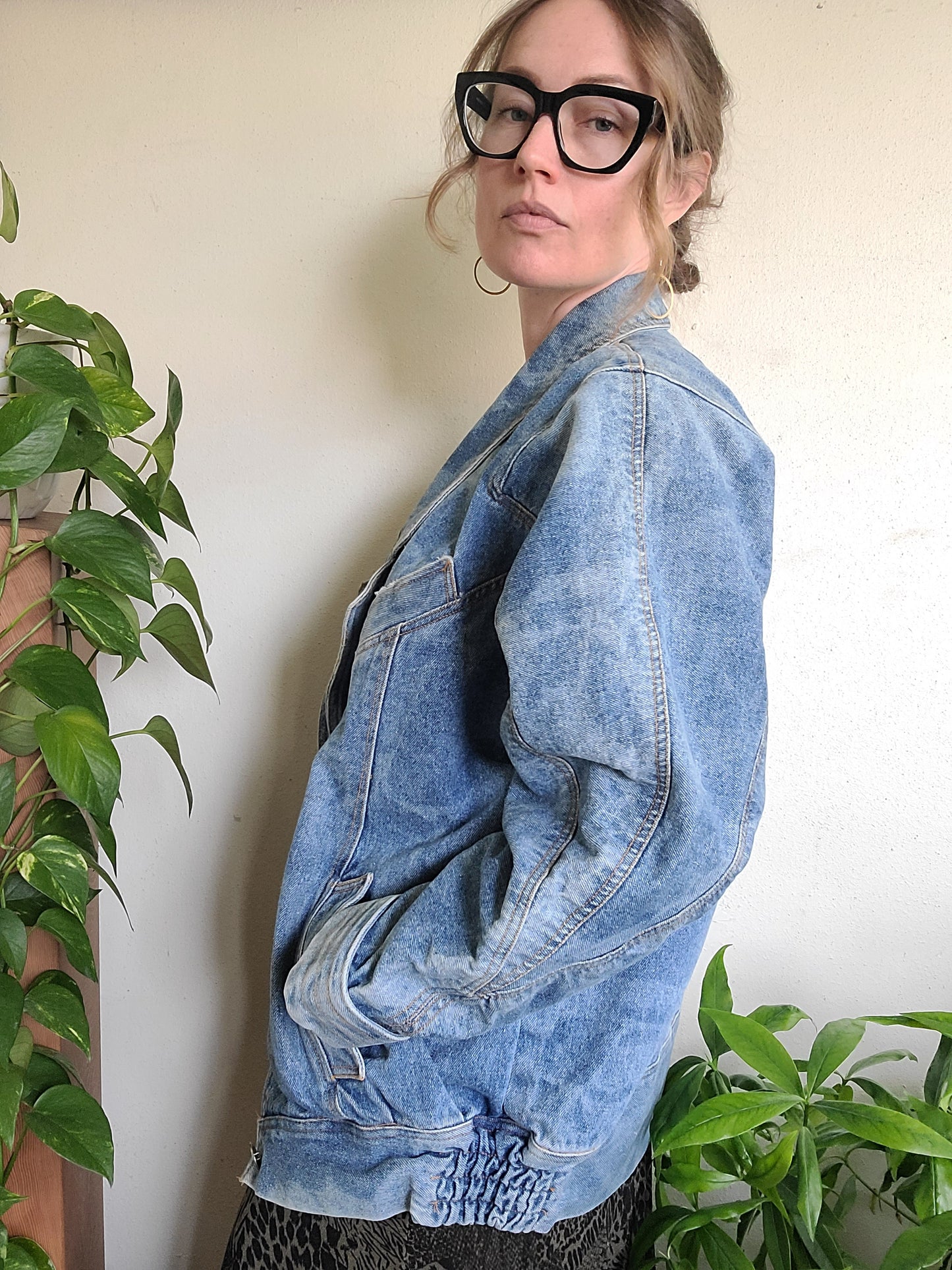 The Kimmy Vintage 80s Jean Jacket L