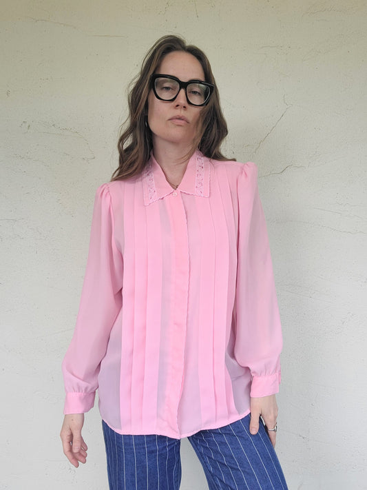 The Bubblegum Princess 80s Blouse M/L