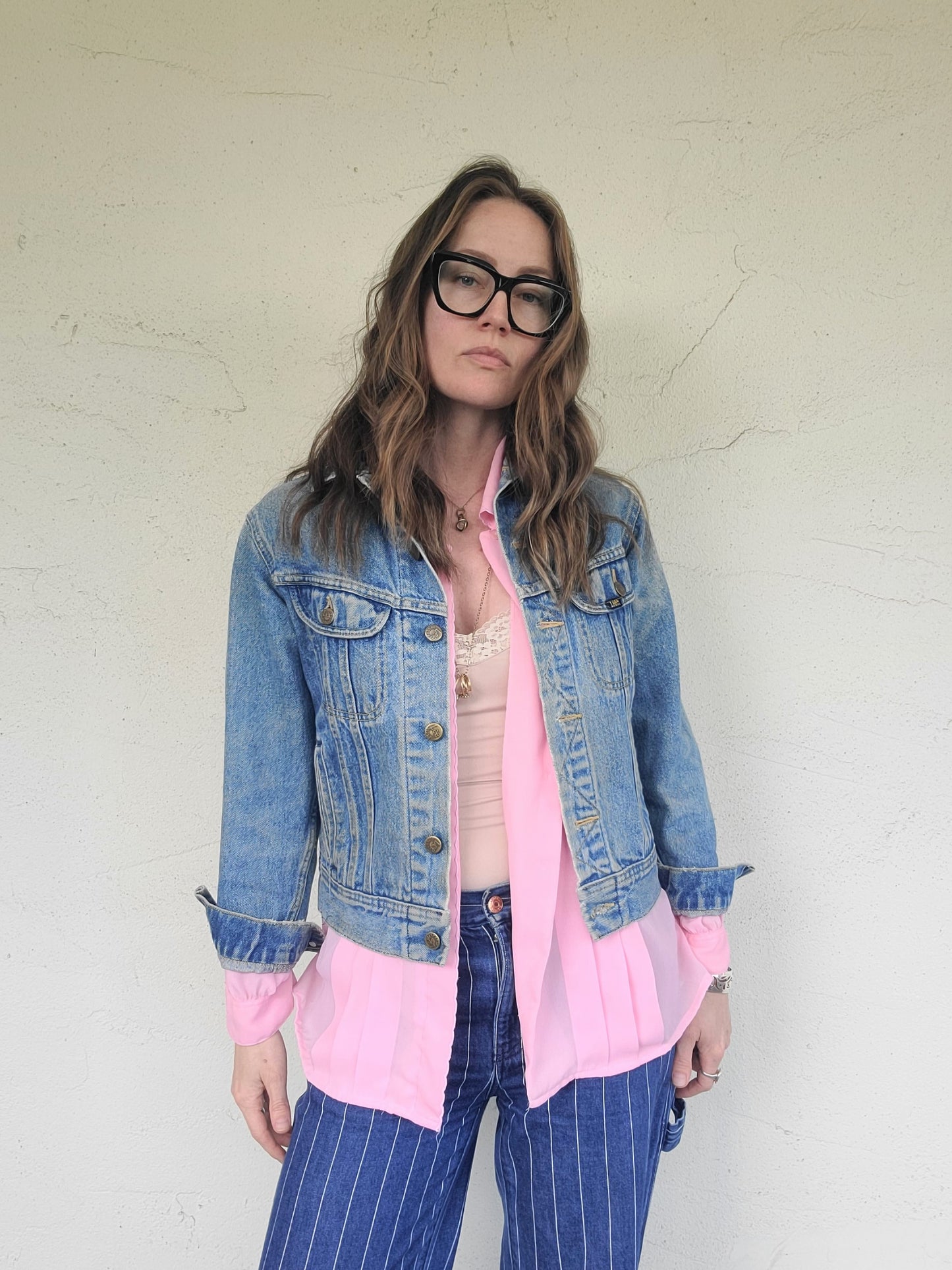 The LEE Riders Vintage 80s Denim Jacket S/M