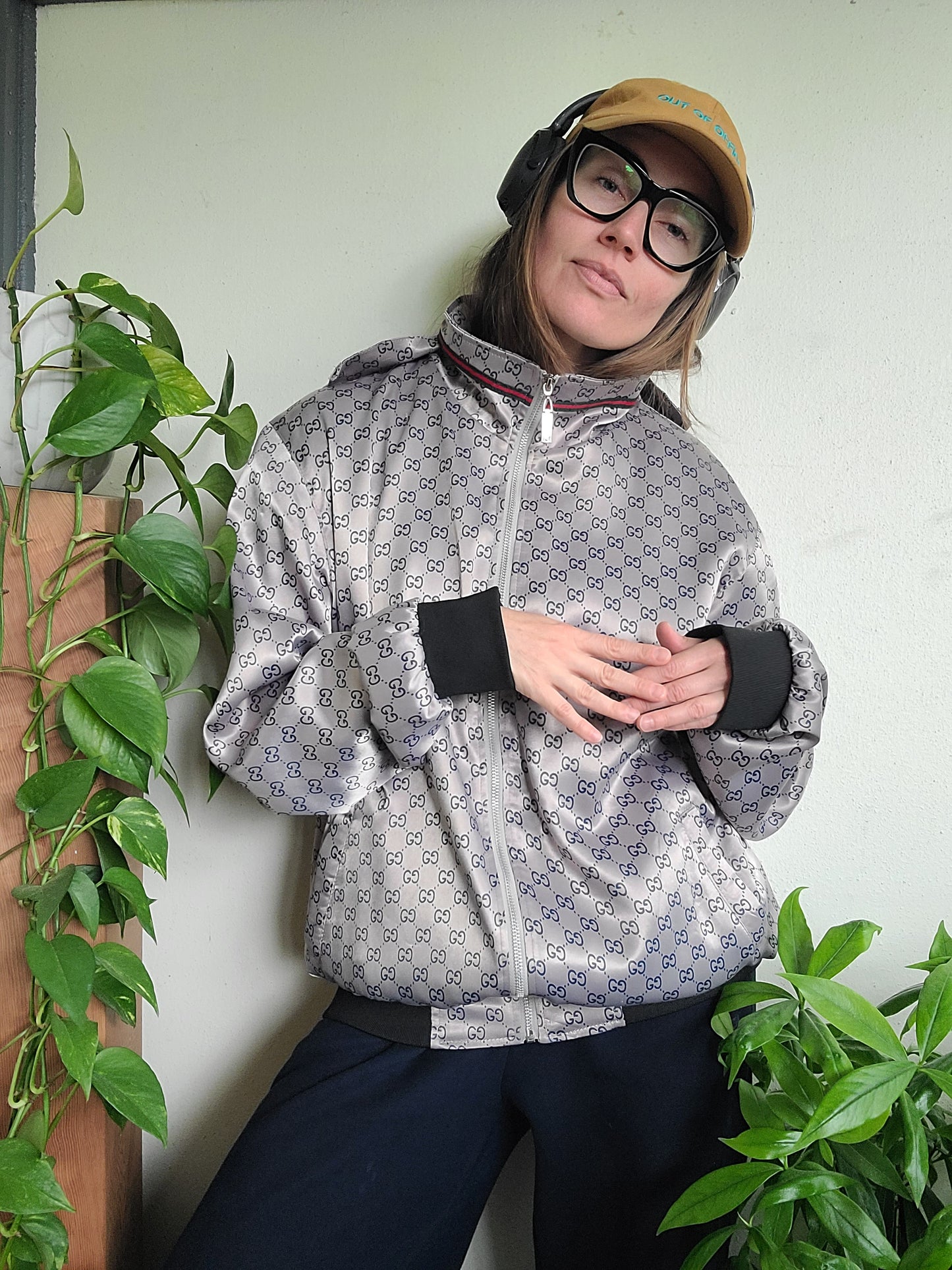 2007 Gucci Monogram Windbreaker Mens XXXL