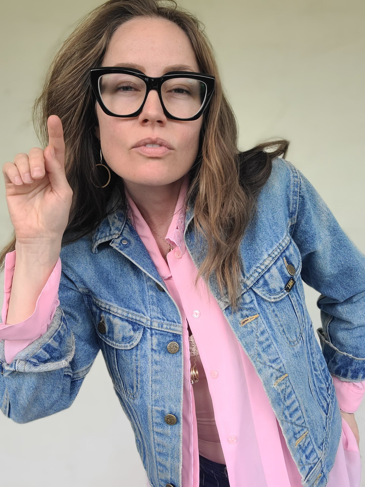 The LEE Riders Vintage 80s Denim Jacket S/M
