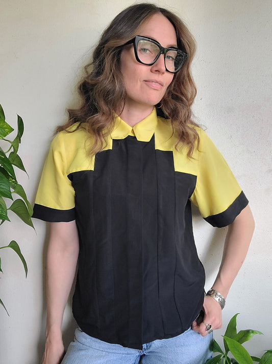 The Taxi Driver Vintage 80s Blouse M