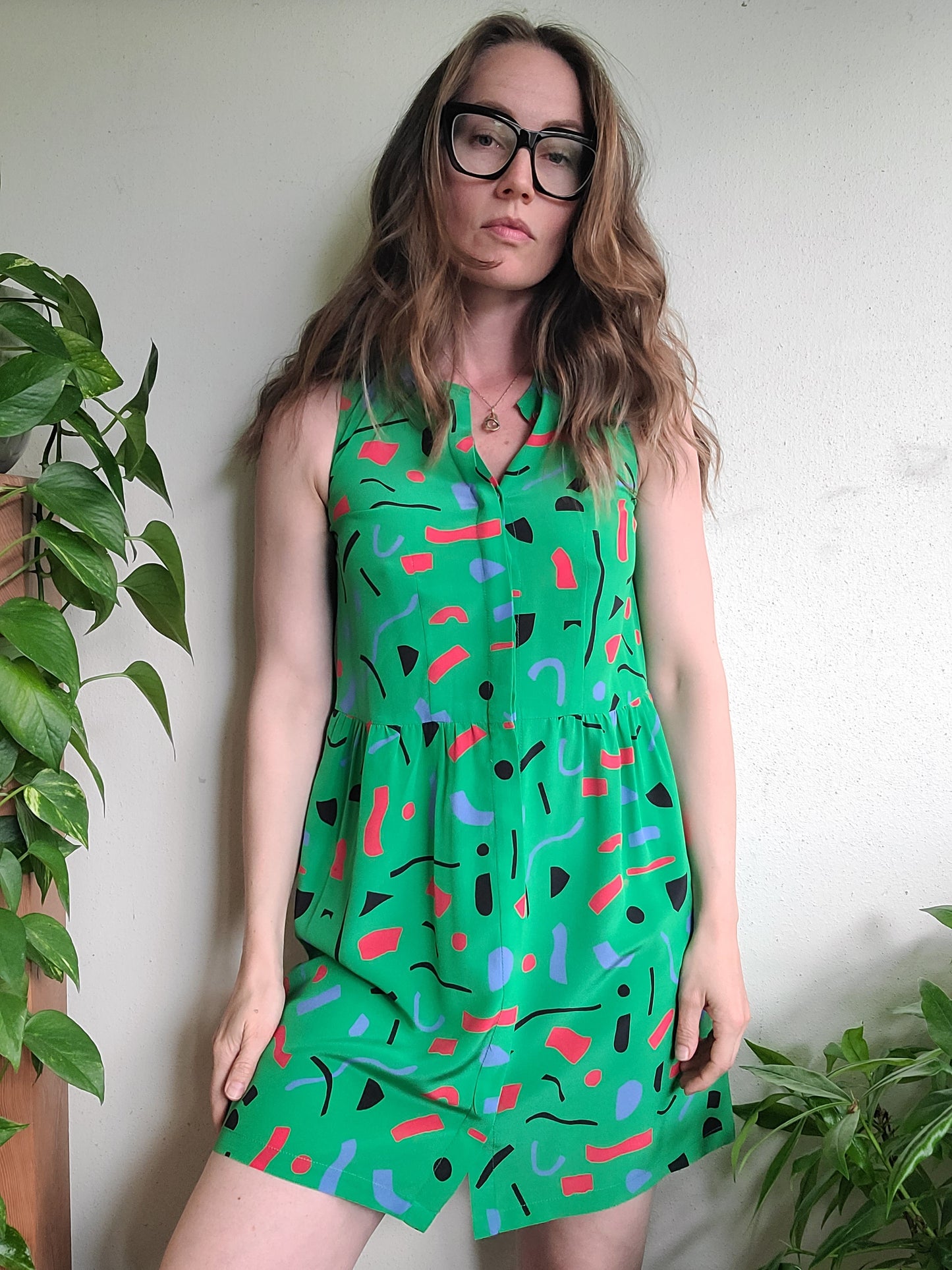 The Gretchen Mini Silk Dress by Dusen Dusen XS