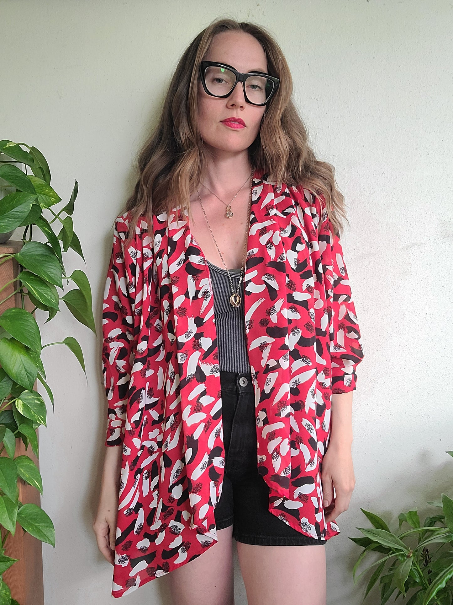 The Marjorie Hamilton Paint Splatter Blouse L