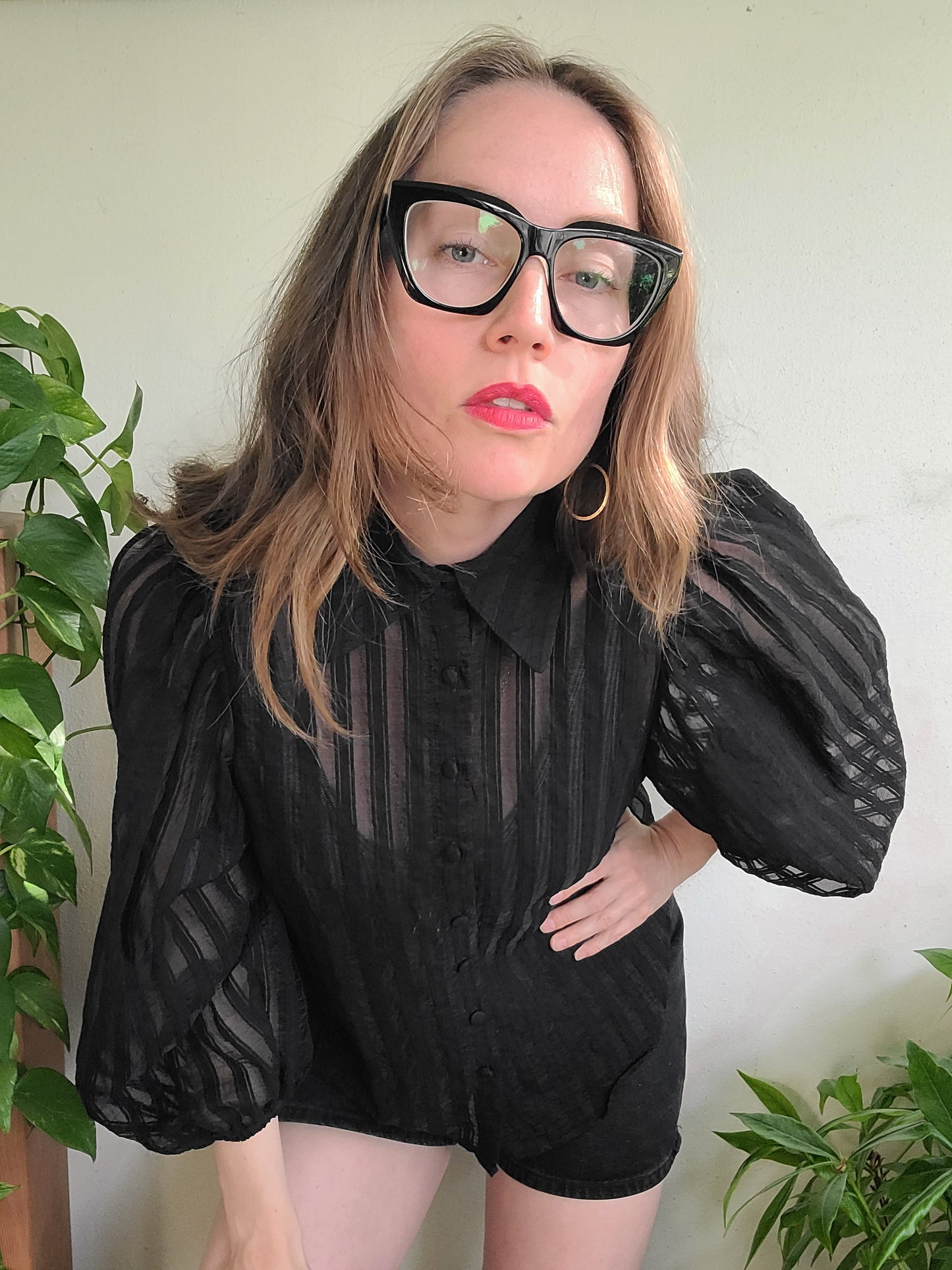 The Gothic Cloud Blouse S
