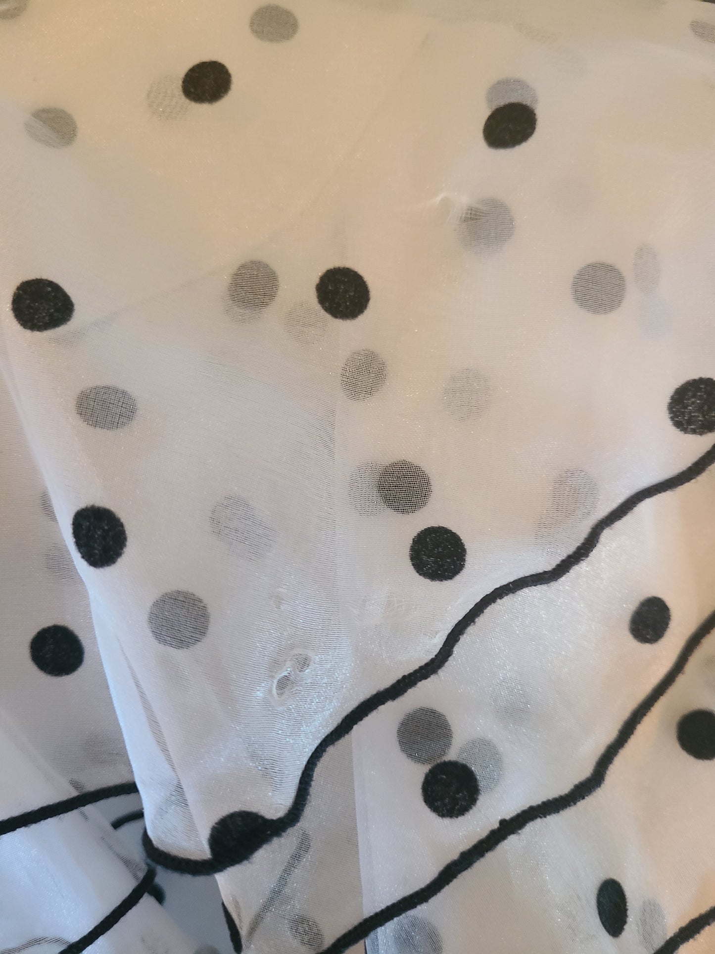 The Layer Cake Vintage 80s Polka Dot Blouse L