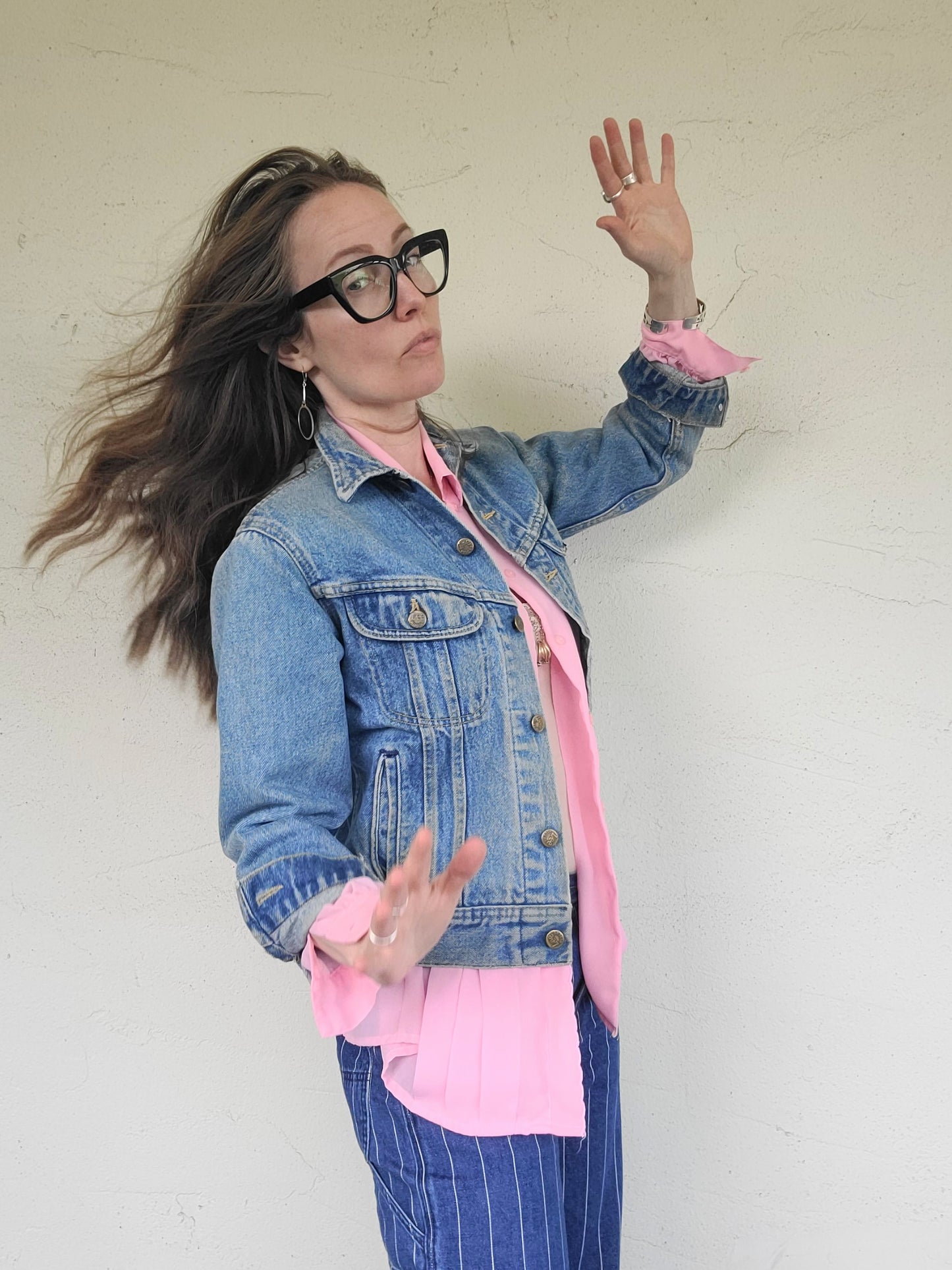 The LEE Riders Vintage 80s Denim Jacket S/M