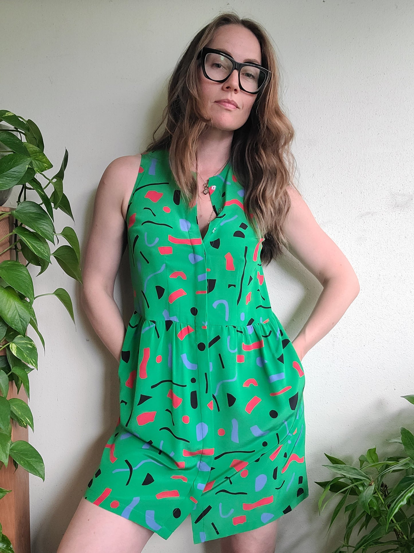 The Gretchen Mini Silk Dress by Dusen Dusen XS