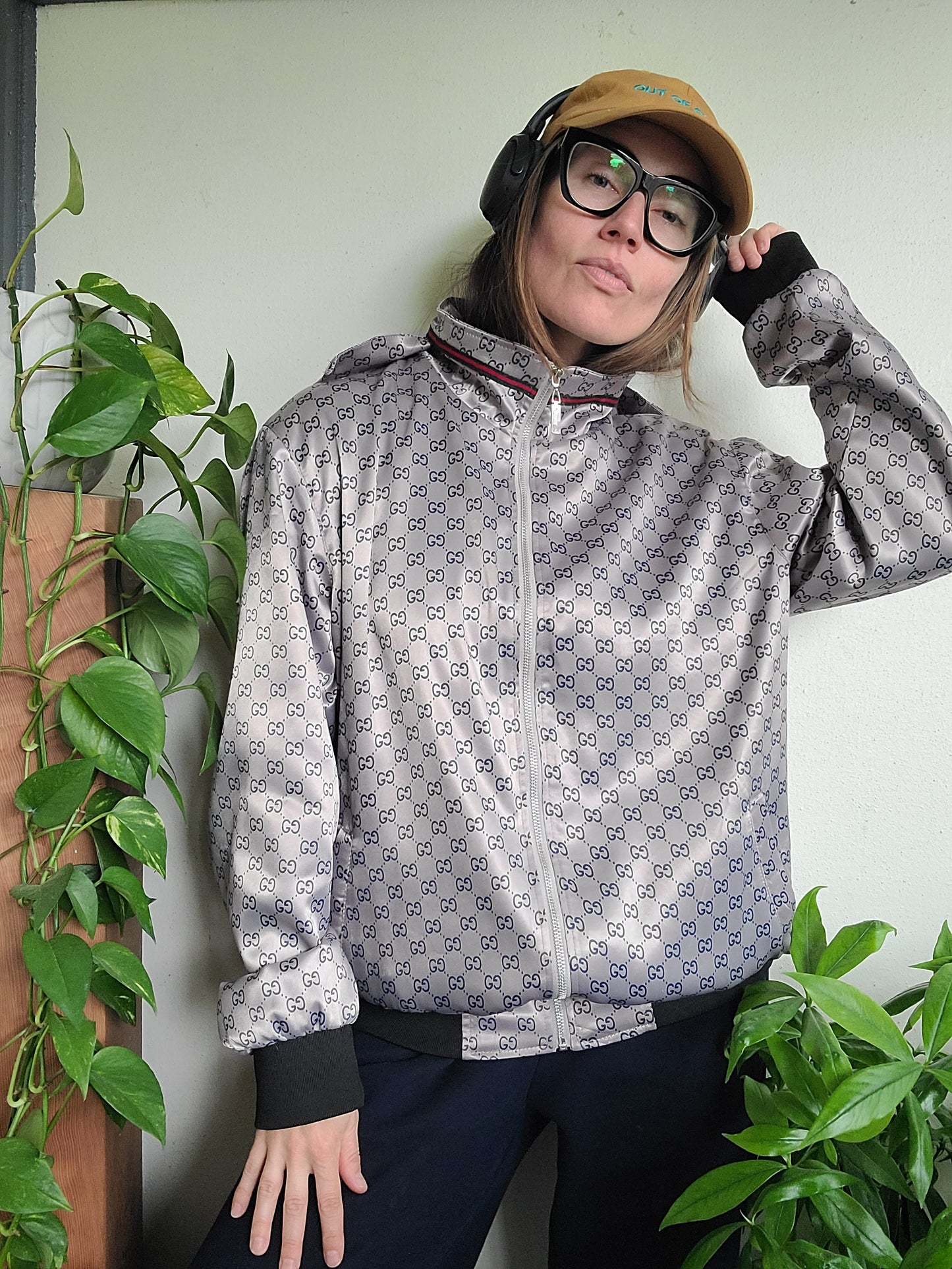 2007 Gucci Monogram Windbreaker Mens XXXL