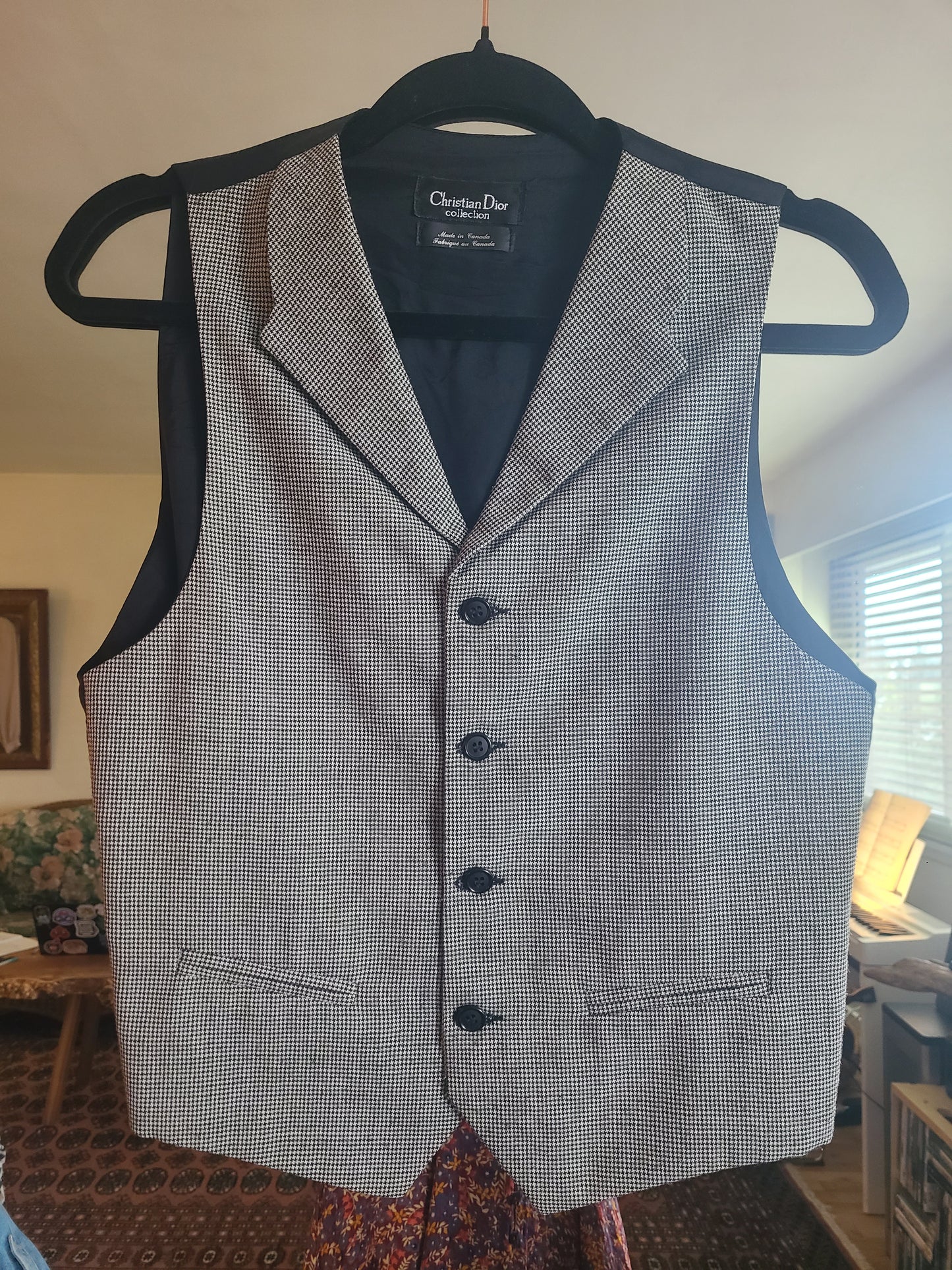 The Banker's Vest by Christian Dior S