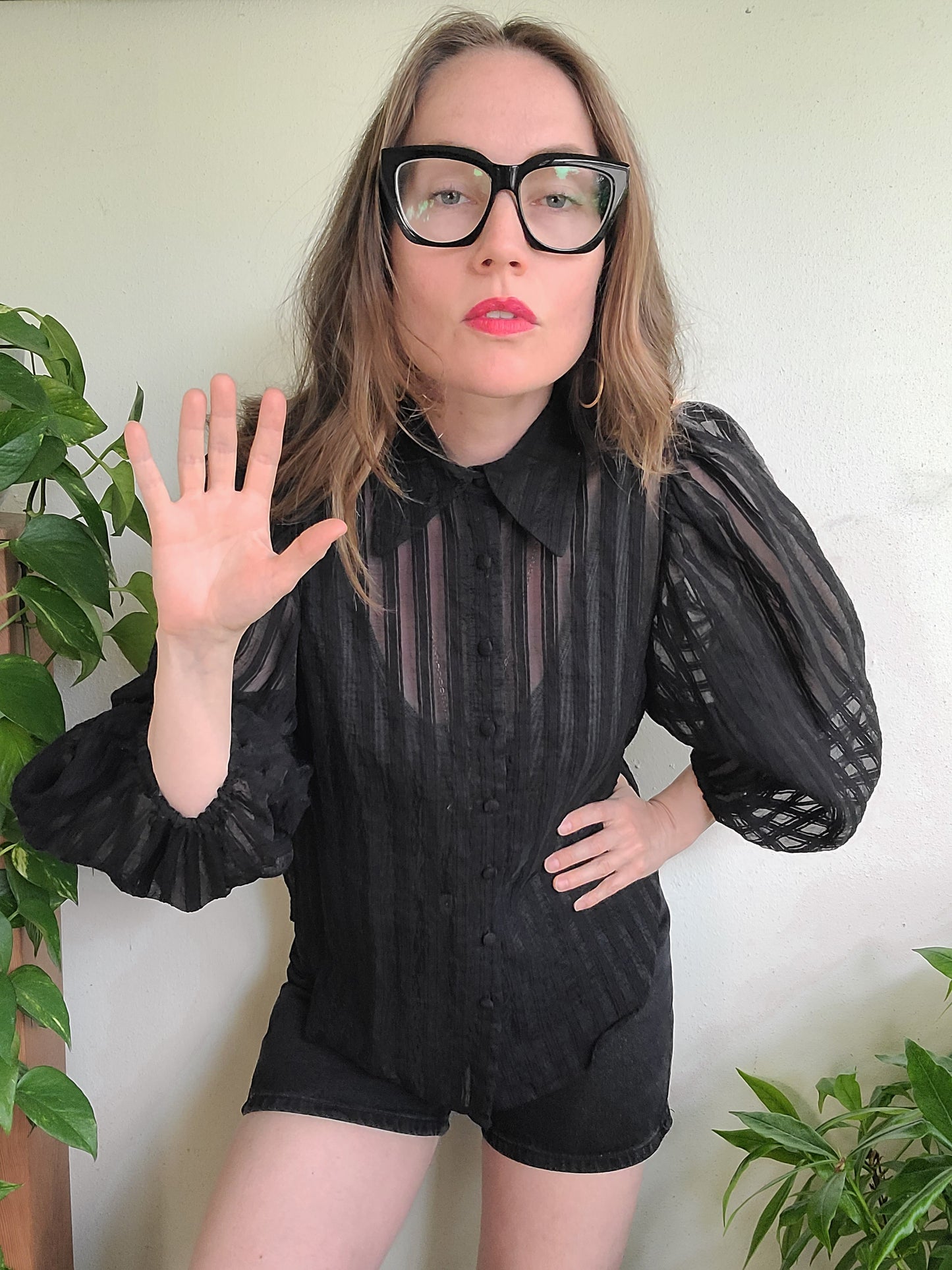 The Gothic Cloud Blouse S