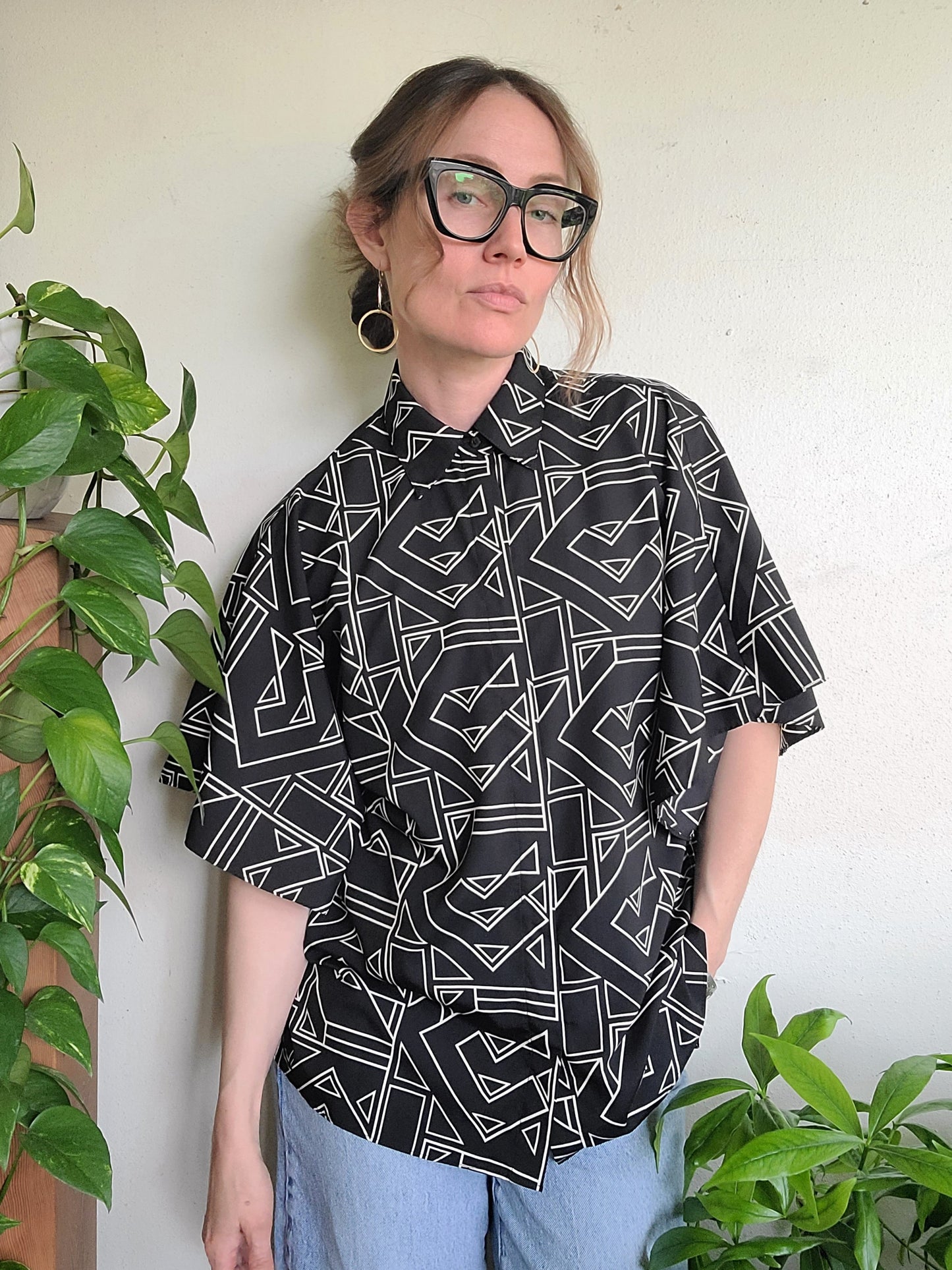 The Winged Mathematician Preloved Blouse by Ralph Lauren M