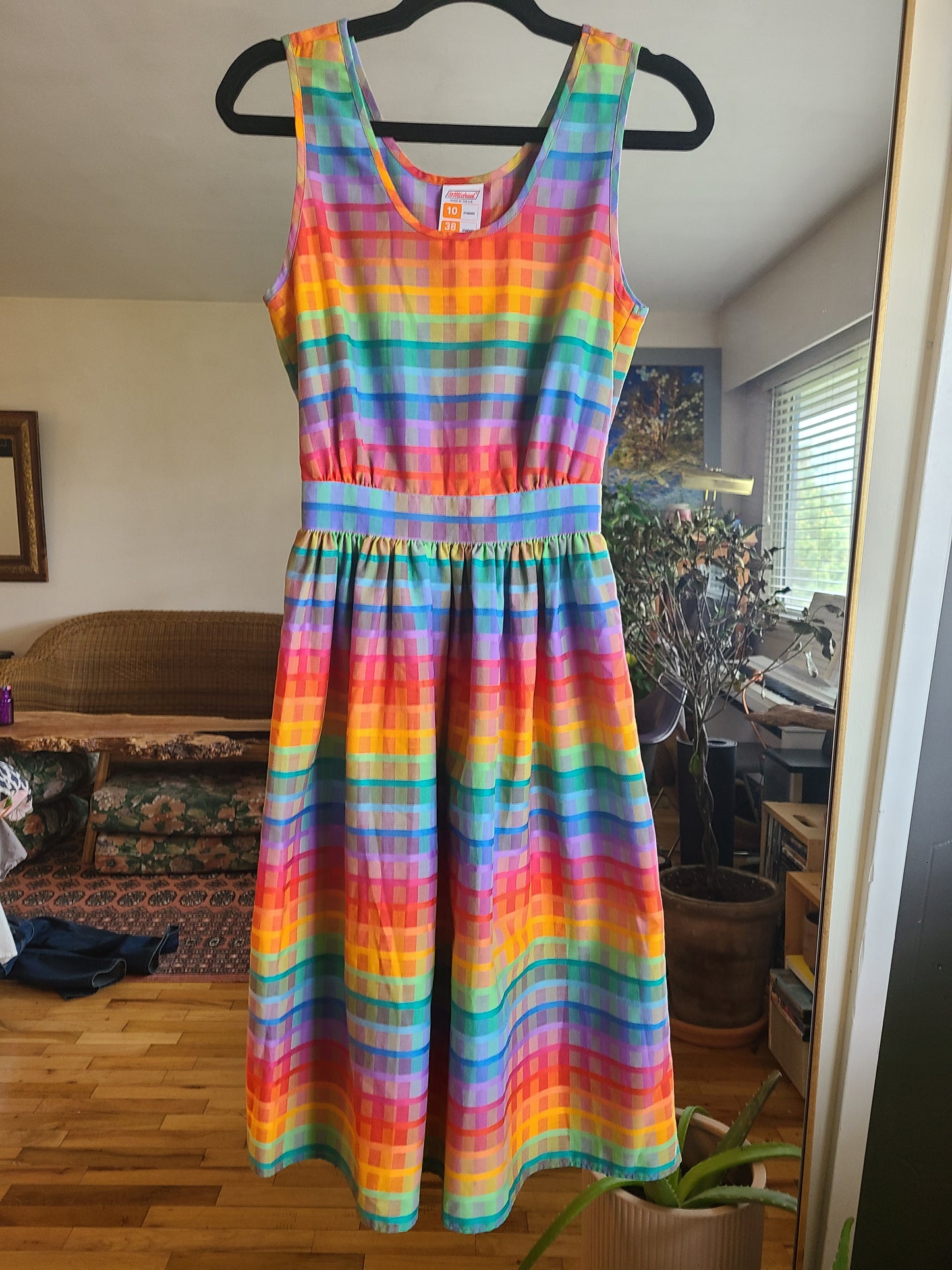 The Marly Rainbow Vintage Dress S