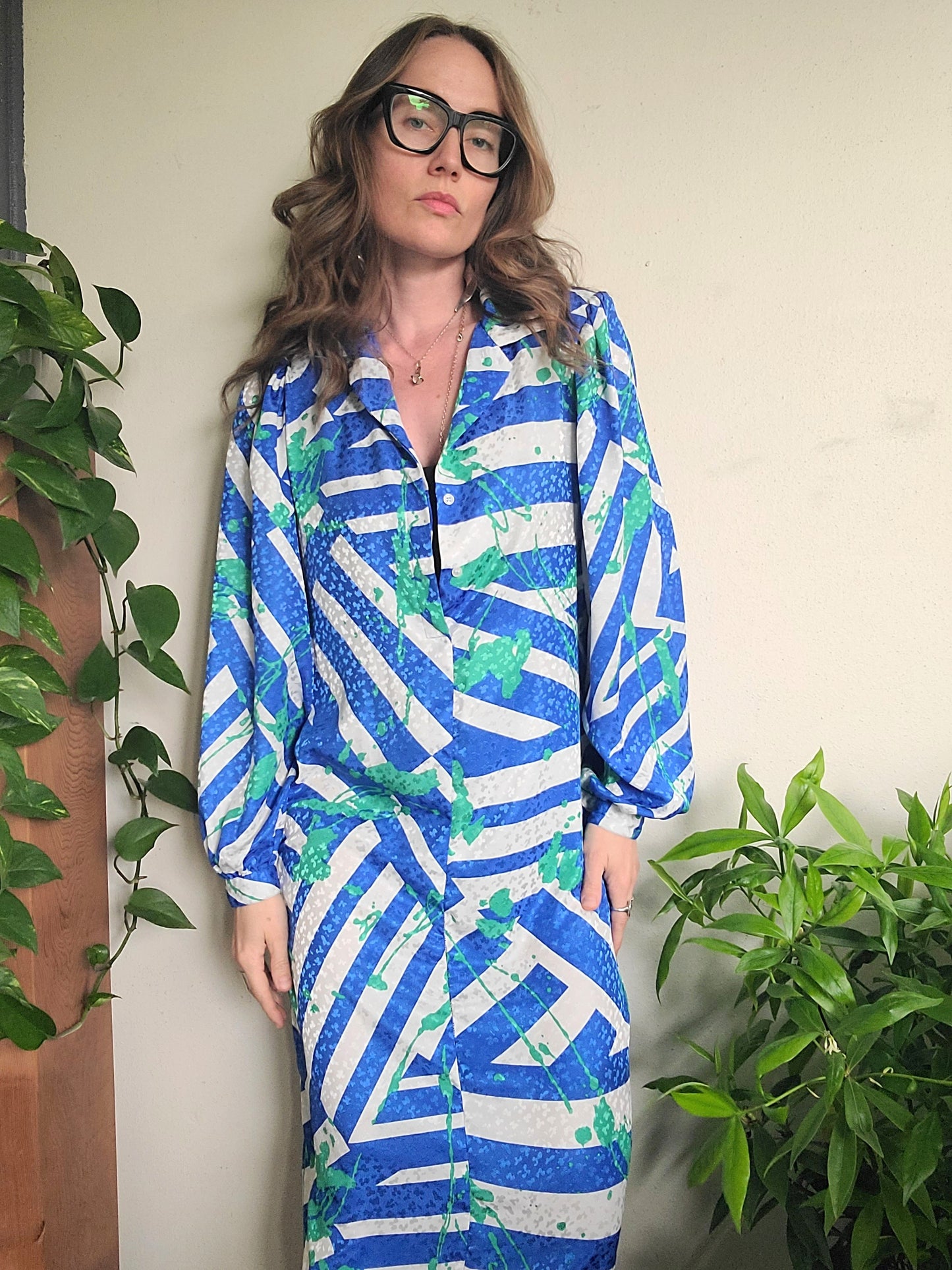 The Brooke Vintage 1970s Dress by Robert Janan M