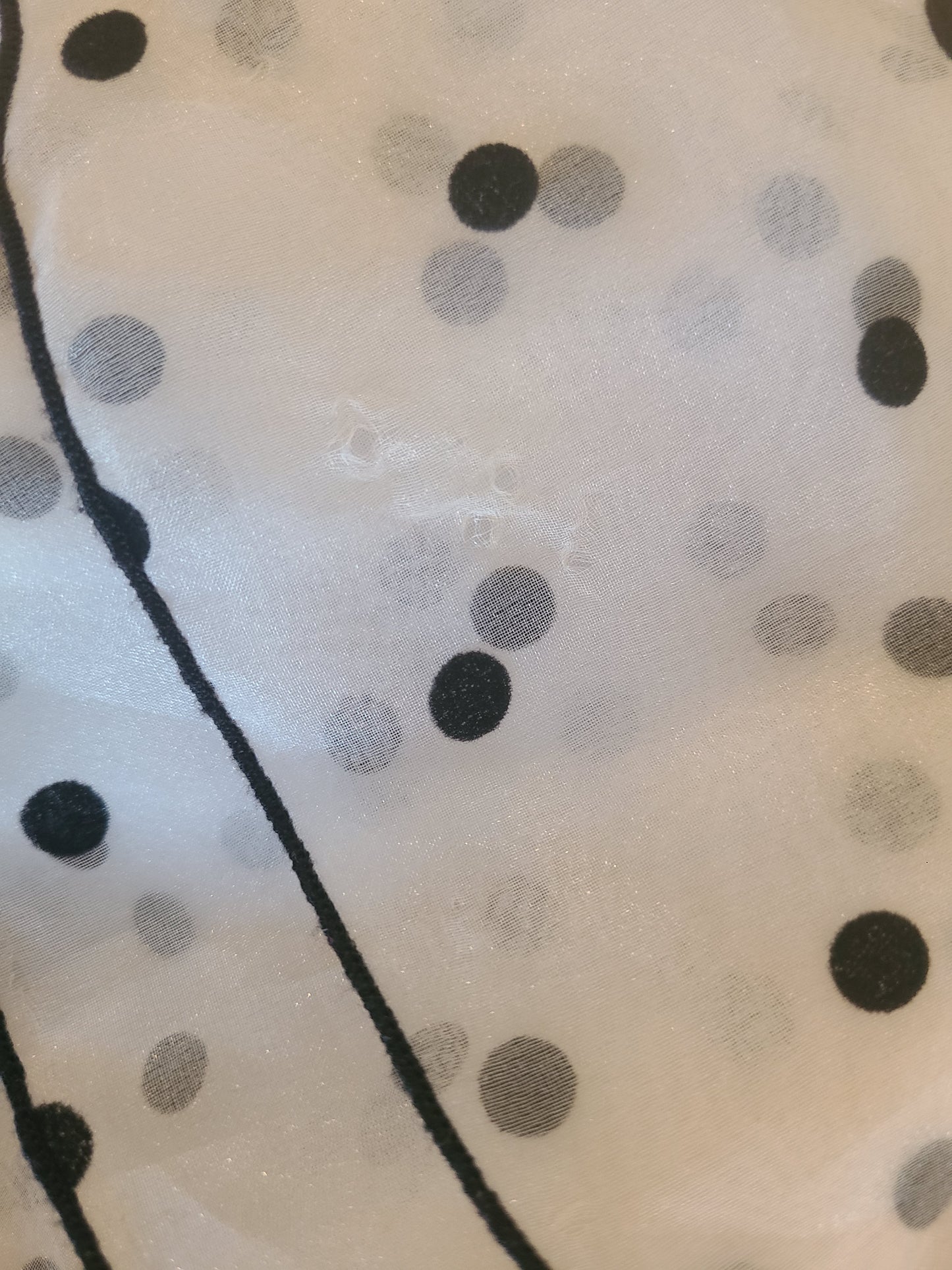The Layer Cake Vintage 80s Polka Dot Blouse L