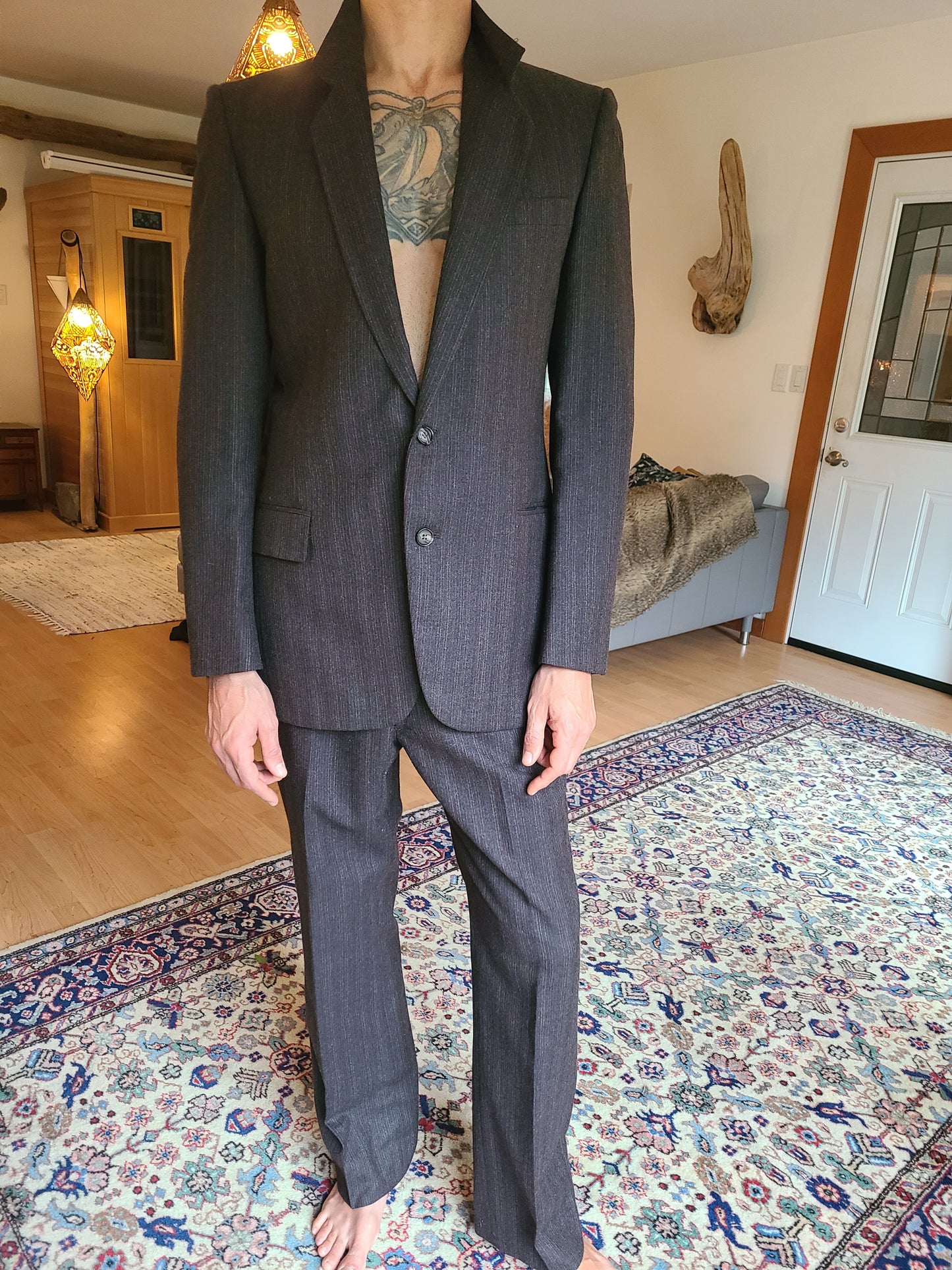 The Yves Saint Laurent Wool Suit