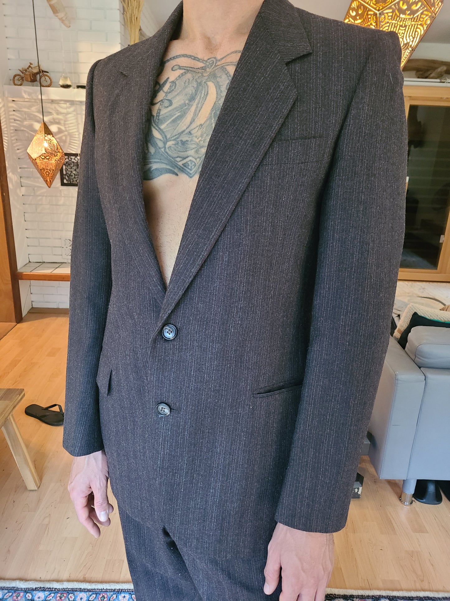 The Yves Saint Laurent Wool Suit