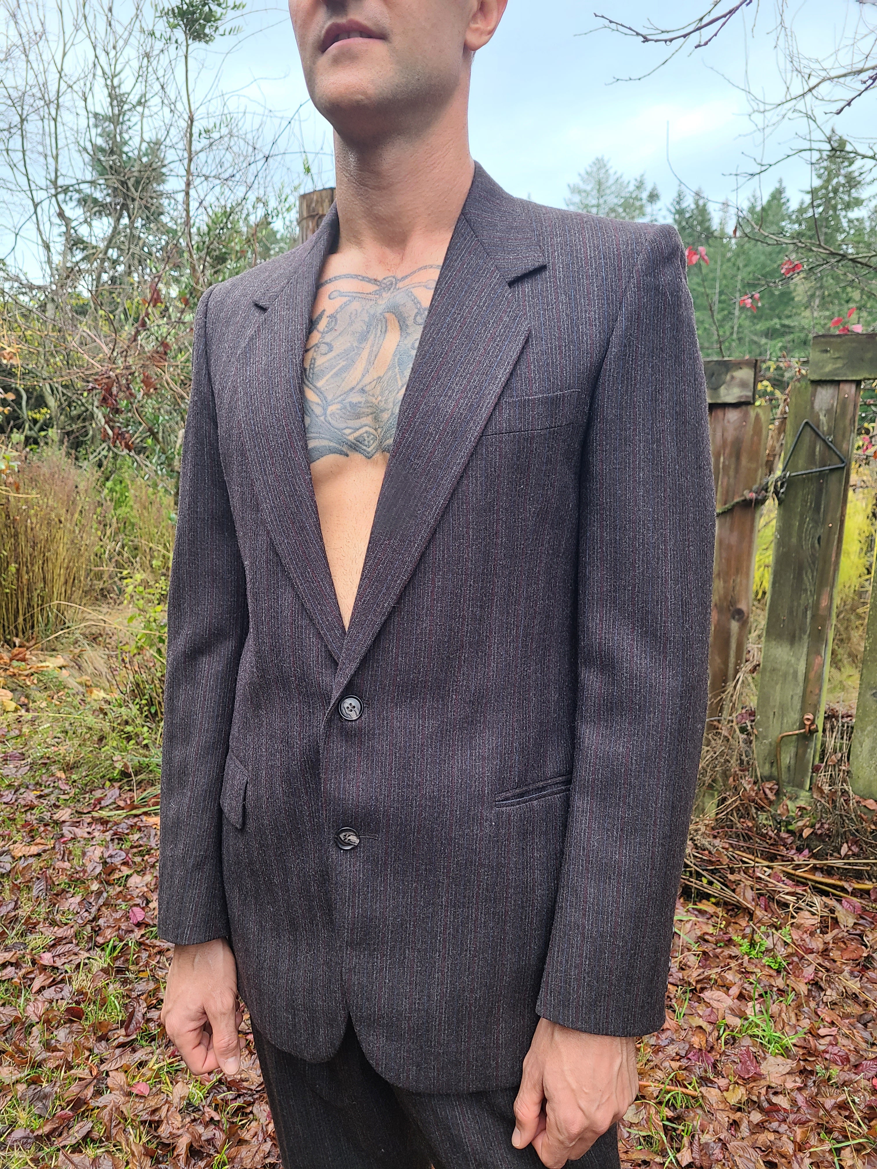 The Yves Saint Laurent Wool Suit