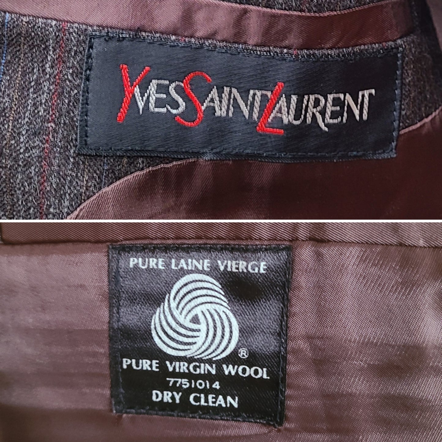 The Yves Saint Laurent Wool Suit